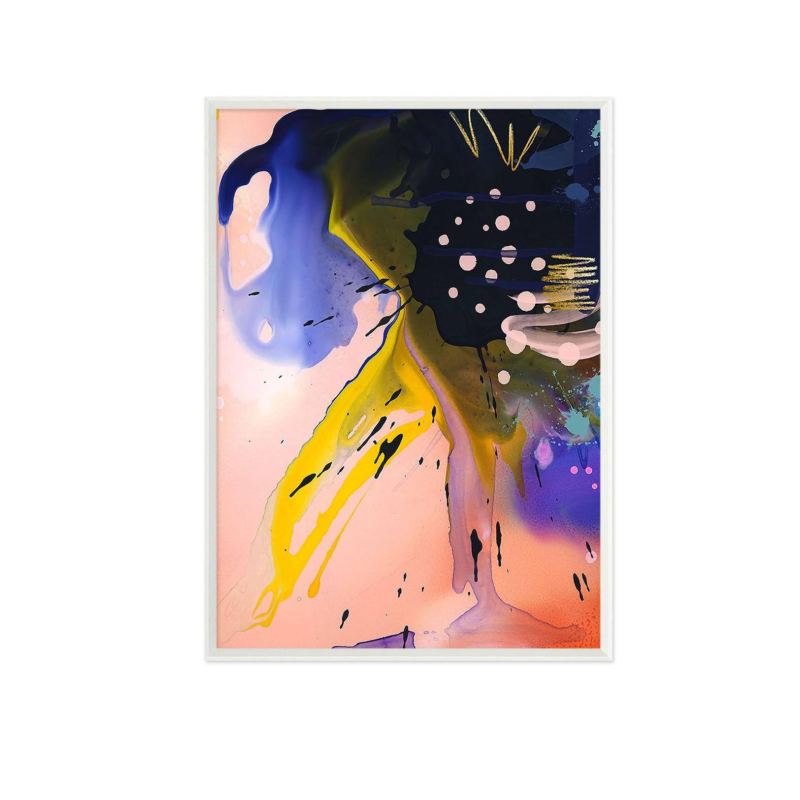 3D Ink Painting 079 Fake Framed Print Painting Wallpaper AJ Creativity Home