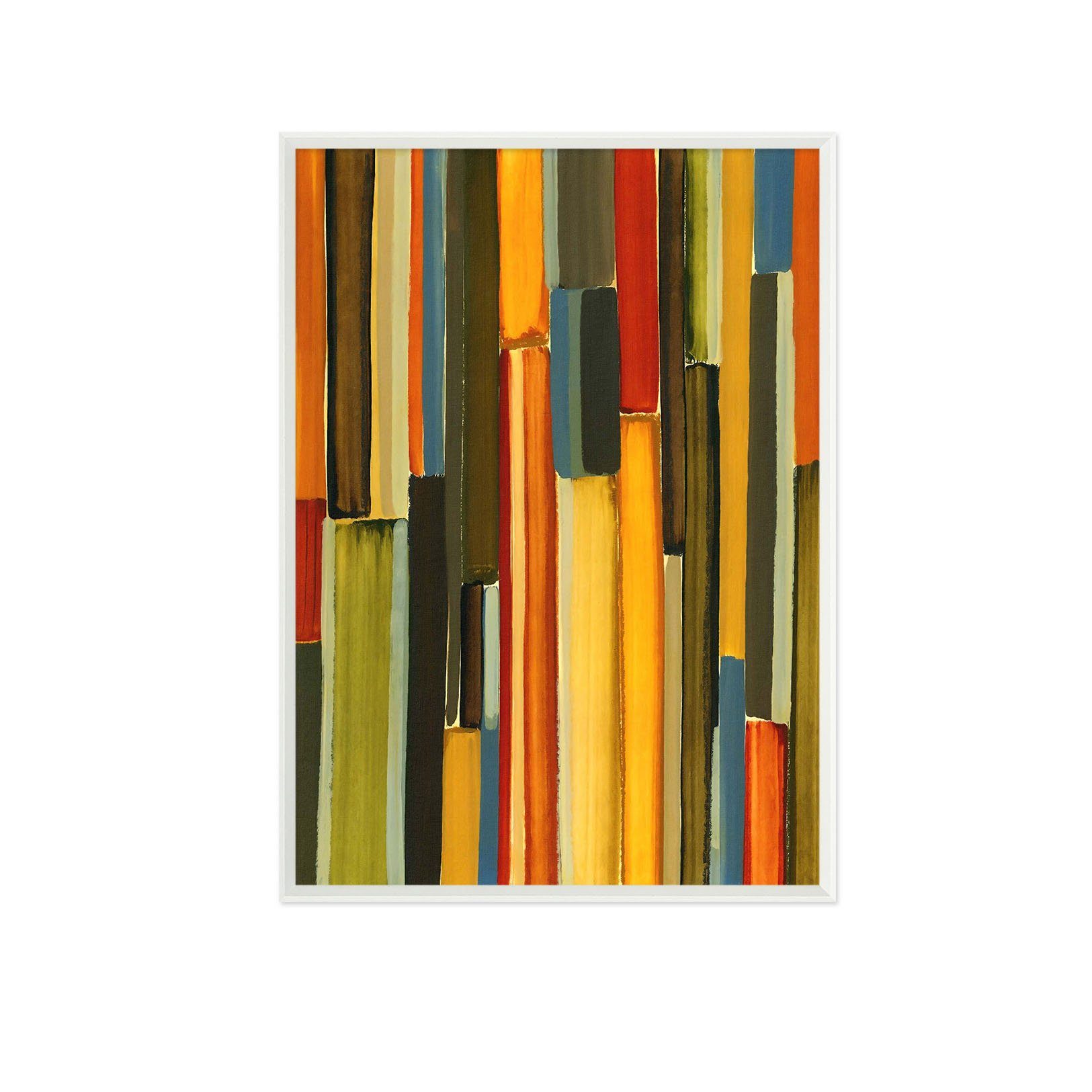 3D Colorful Painting 117 Fake Framed Print Painting Wallpaper AJ Creativity Home