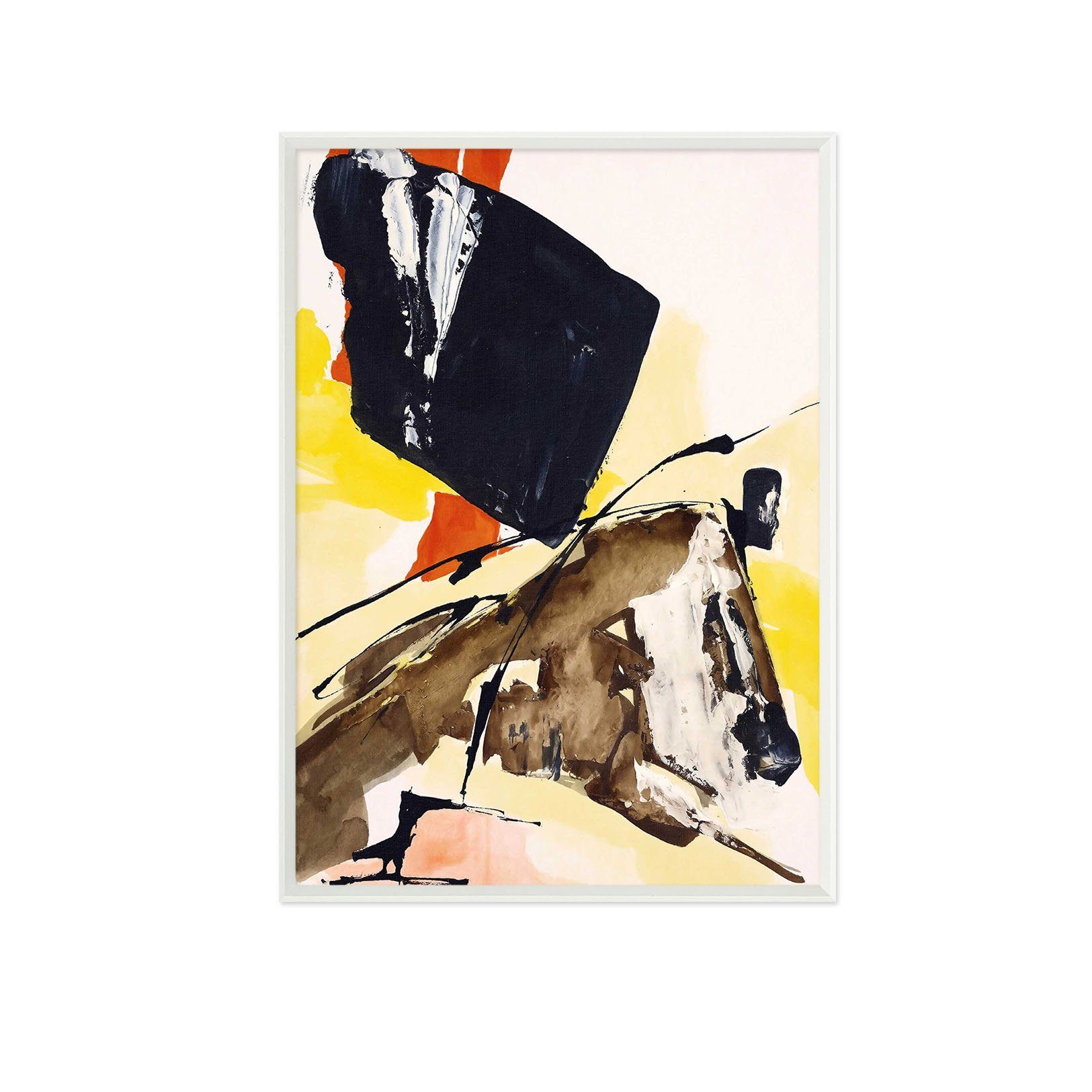 3D Black Graffiti 104 Fake Framed Print Painting Wallpaper AJ Creativity Home