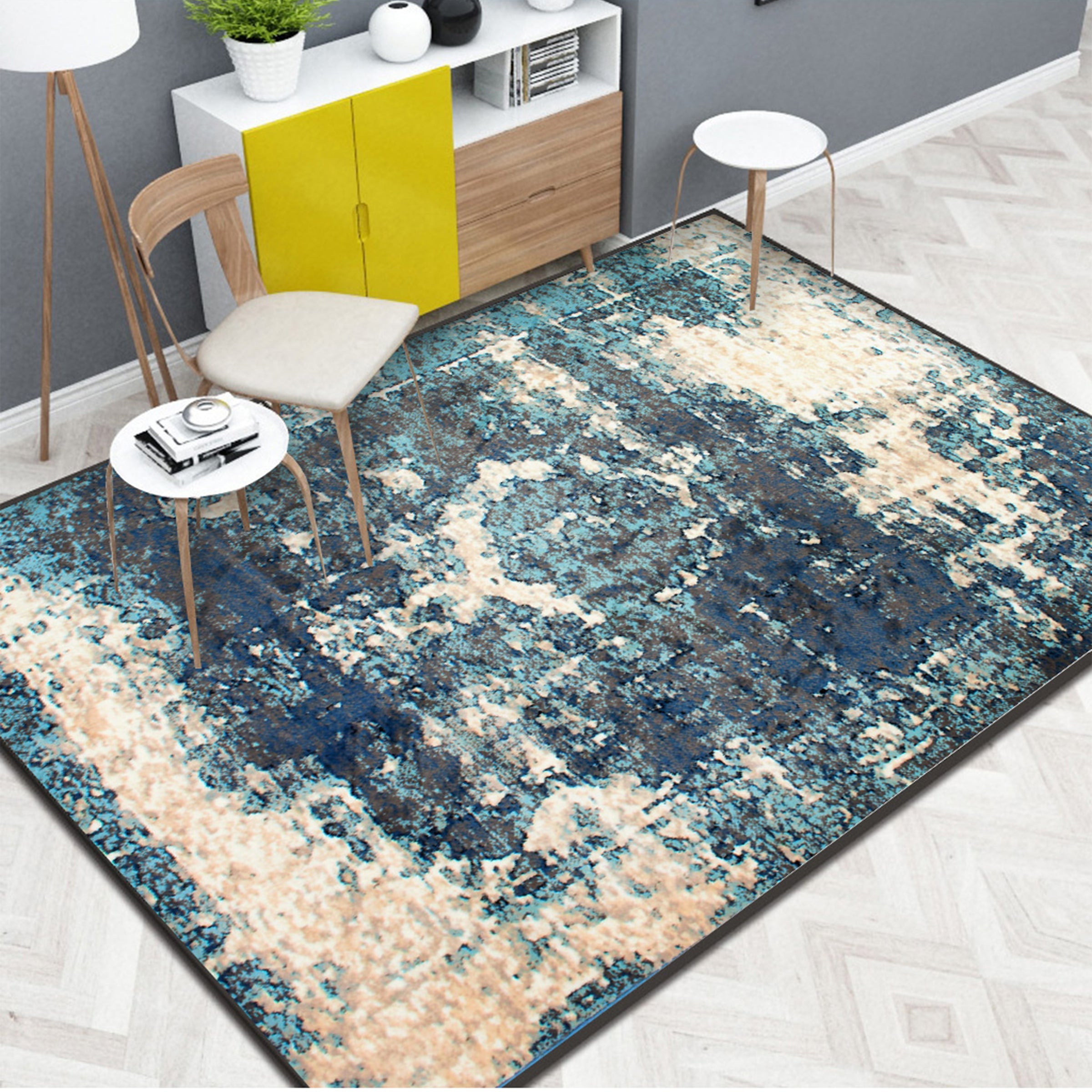 3D Dark Green Inkjet WG146 Non Slip Rug Mat Mat AJ Creativity Home