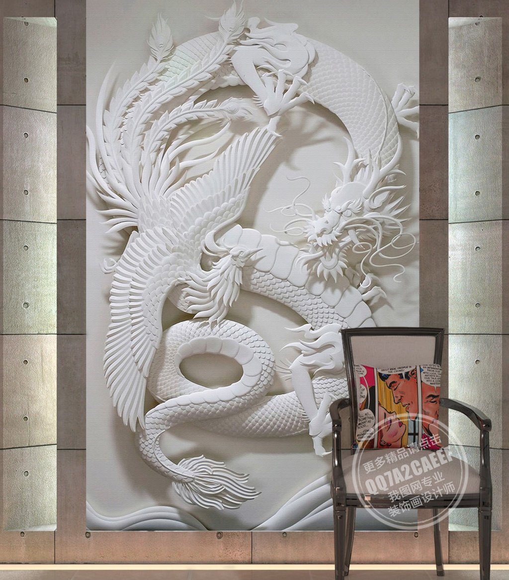 3D Dragon 649 Wall Murals Wallpaper AJ Wallpaper 2
