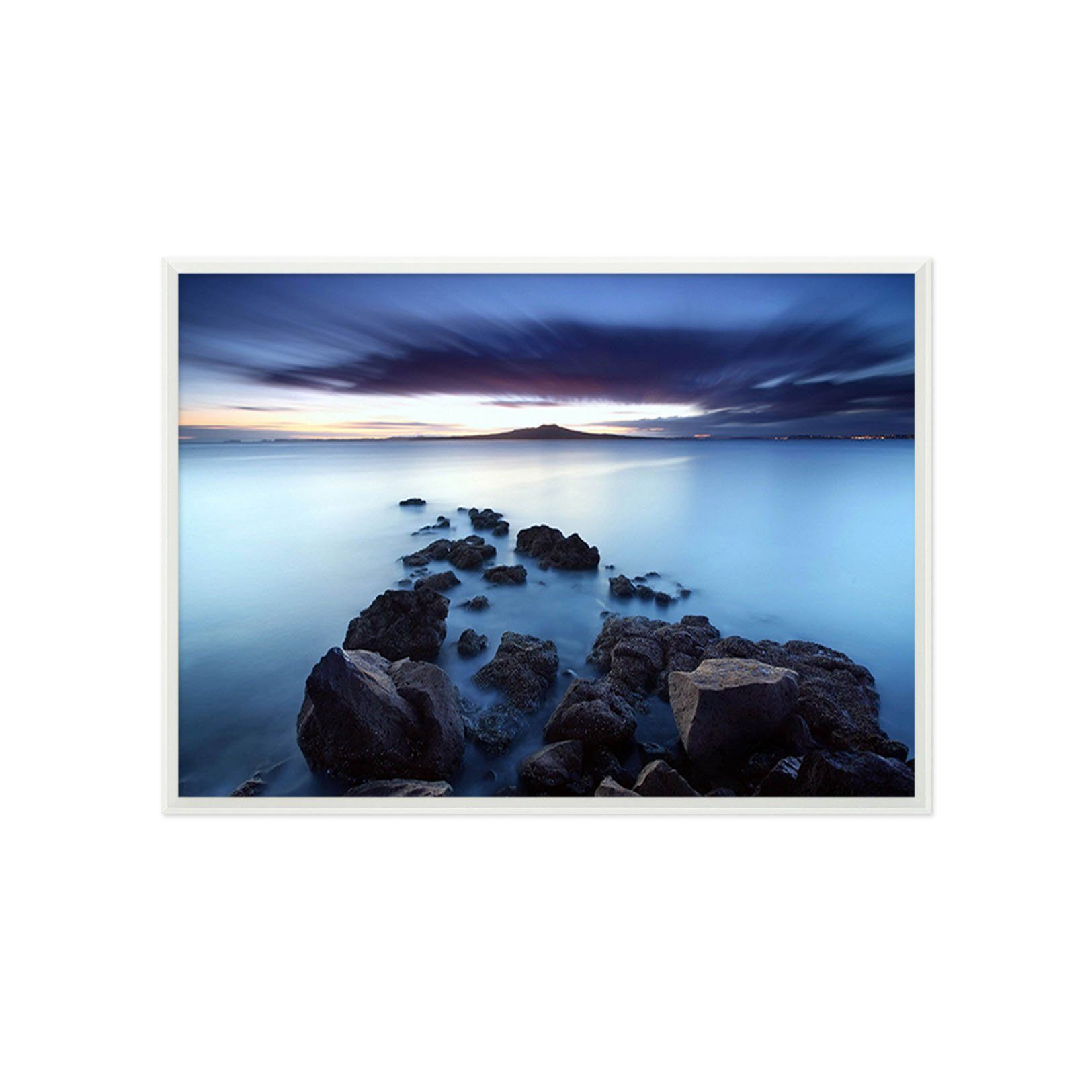 3D Big Stones 137 Fake Framed Print Painting Wallpaper AJ Creativity Home