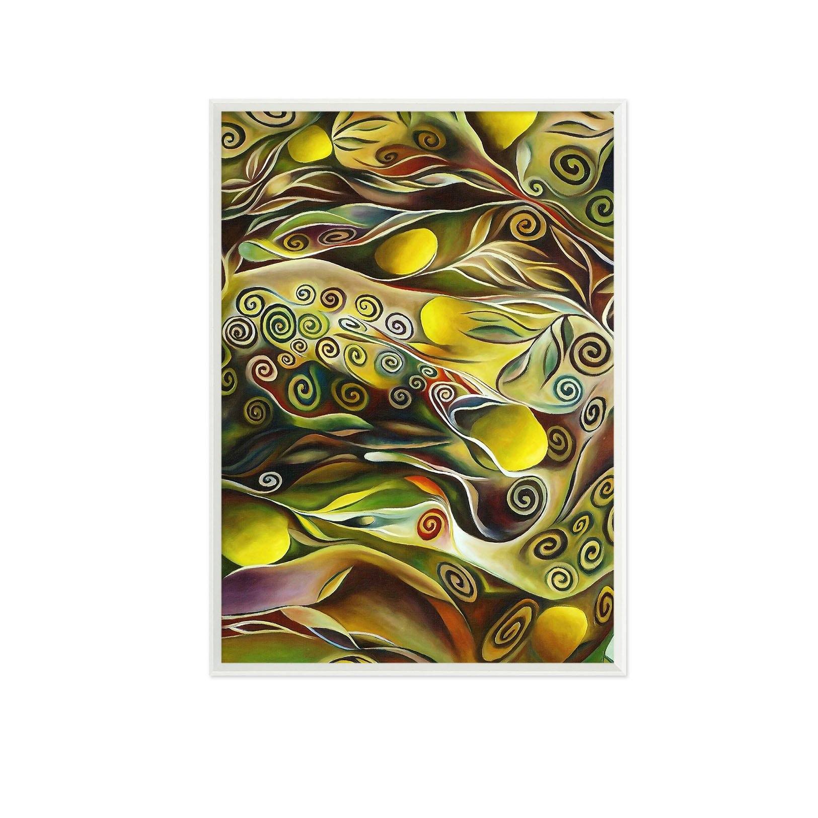 3D Abstract Bright 110 Fake Framed Print Painting Wallpaper AJ Creativity Home