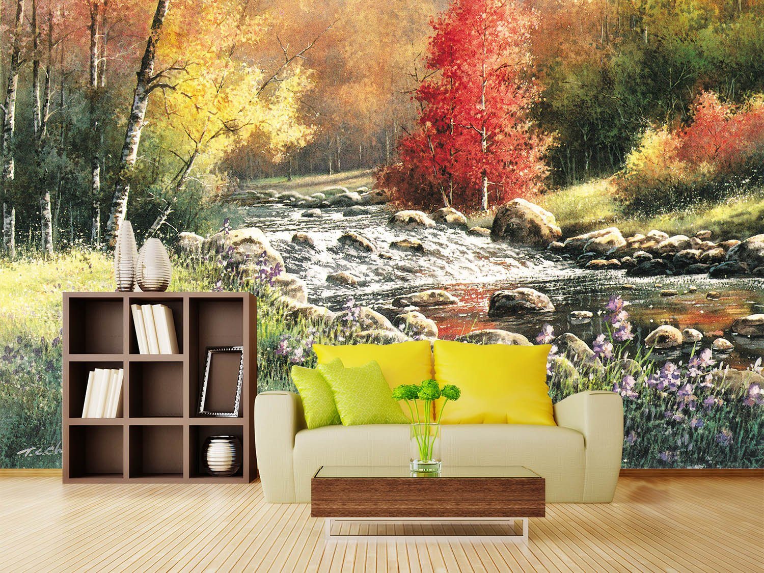 Forest Stream 3 Wallpaper AJ Wallpaper