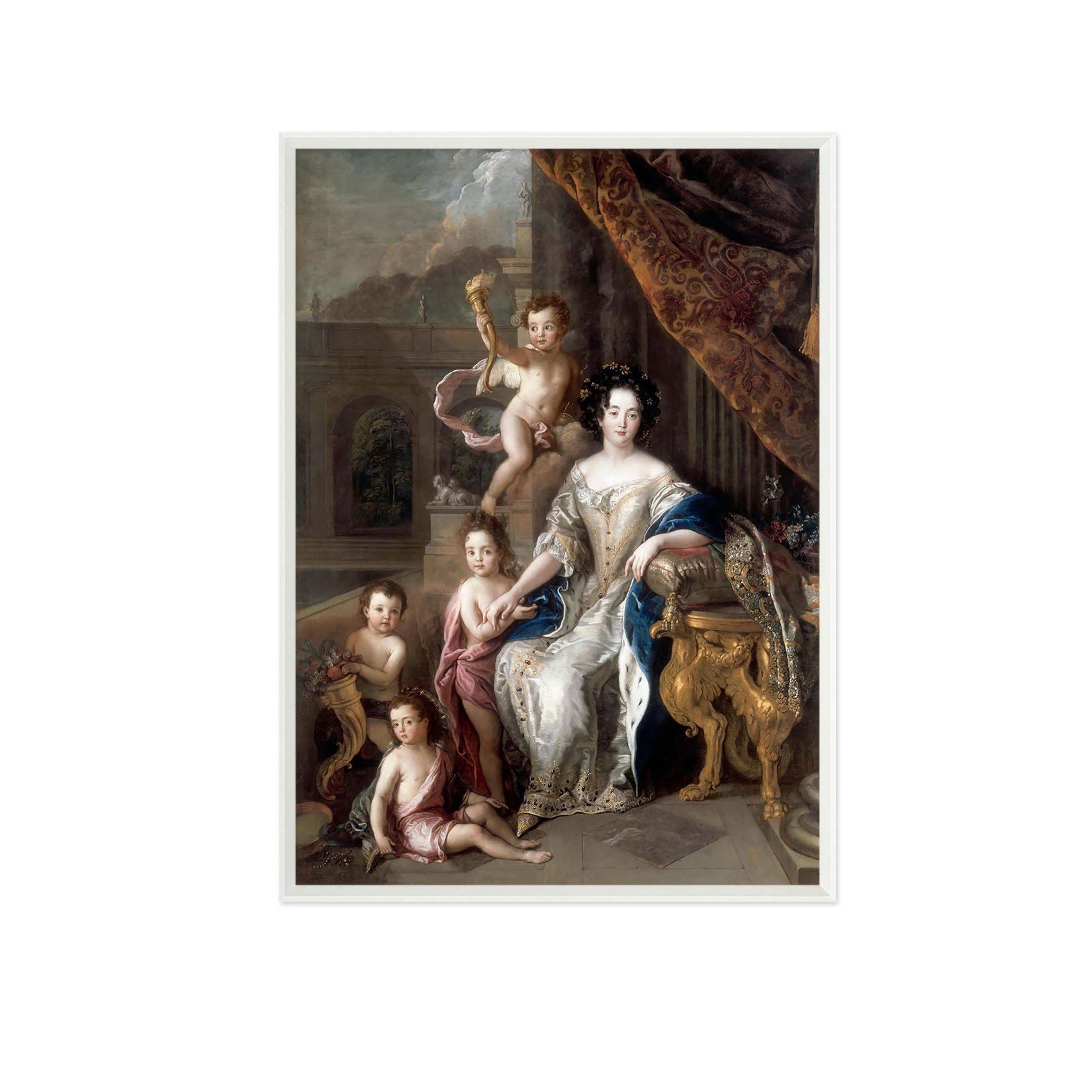 3D Little Angel 147 Fake Framed Print Painting Wallpaper AJ Creativity Home