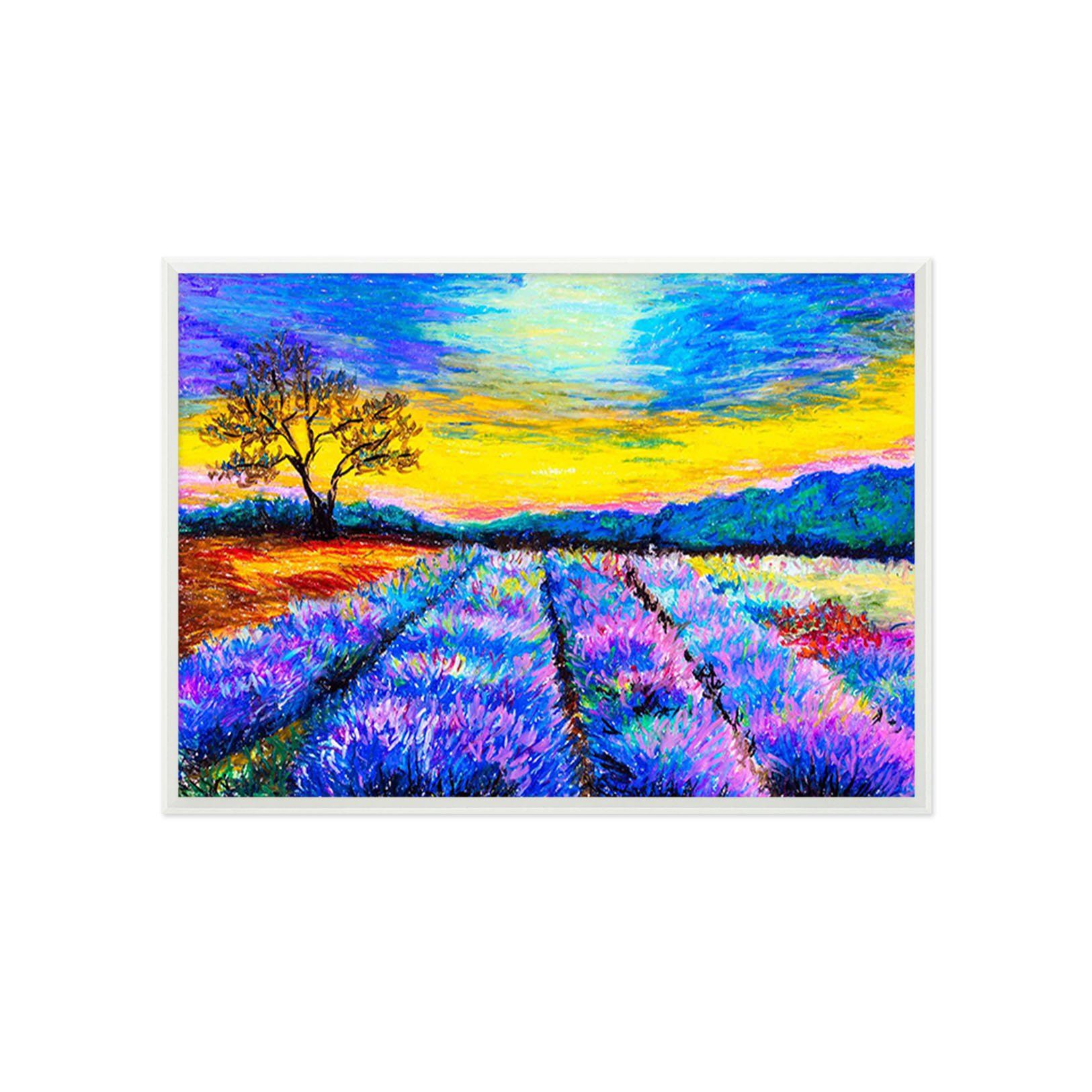 3D Evening Flowers 187 Fake Framed Print Painting Wallpaper AJ Creativity Home