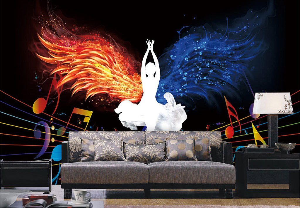 3D Beauty Wings 304 Wall Murals Wallpaper AJ Wallpaper 2