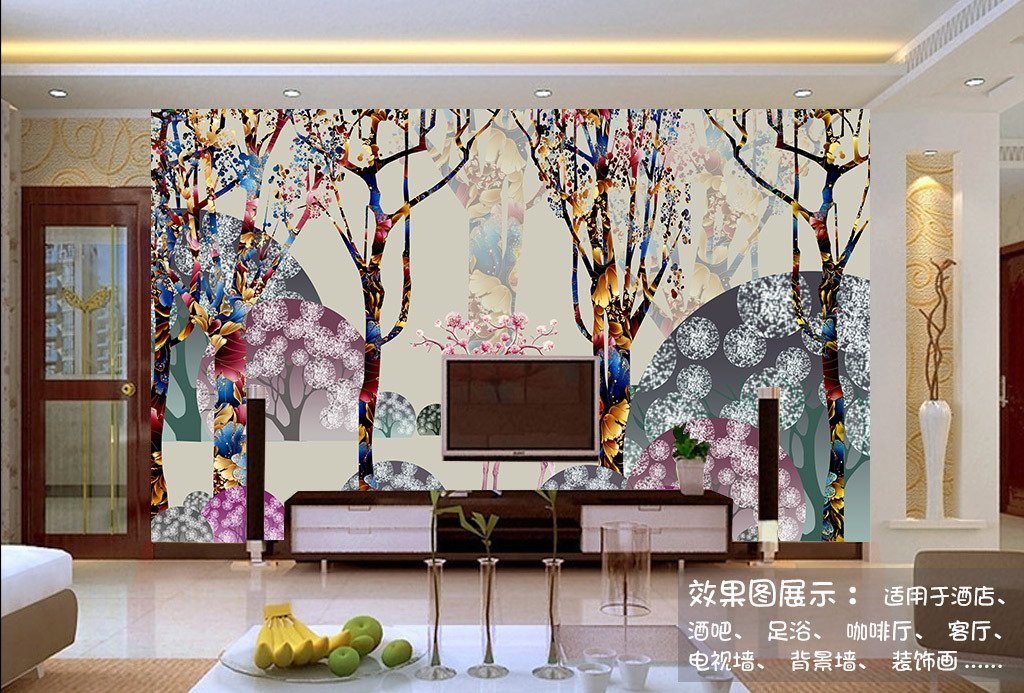 3D Colored Elk 209 Wall Murals Wallpaper AJ Wallpaper 2