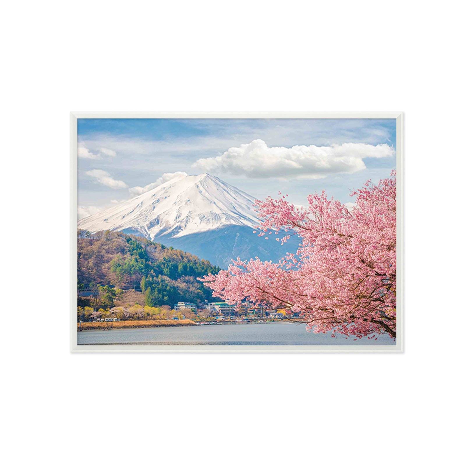 3D Snow Mountain 106 Fake Framed Print Painting Wallpaper AJ Creativity Home