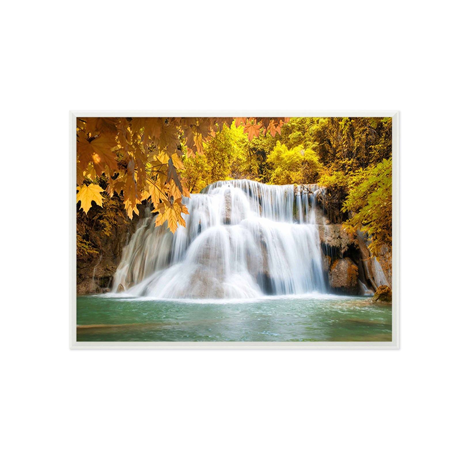 3D Beautiful River 108 Fake Framed Print Painting Wallpaper AJ Creativity Home