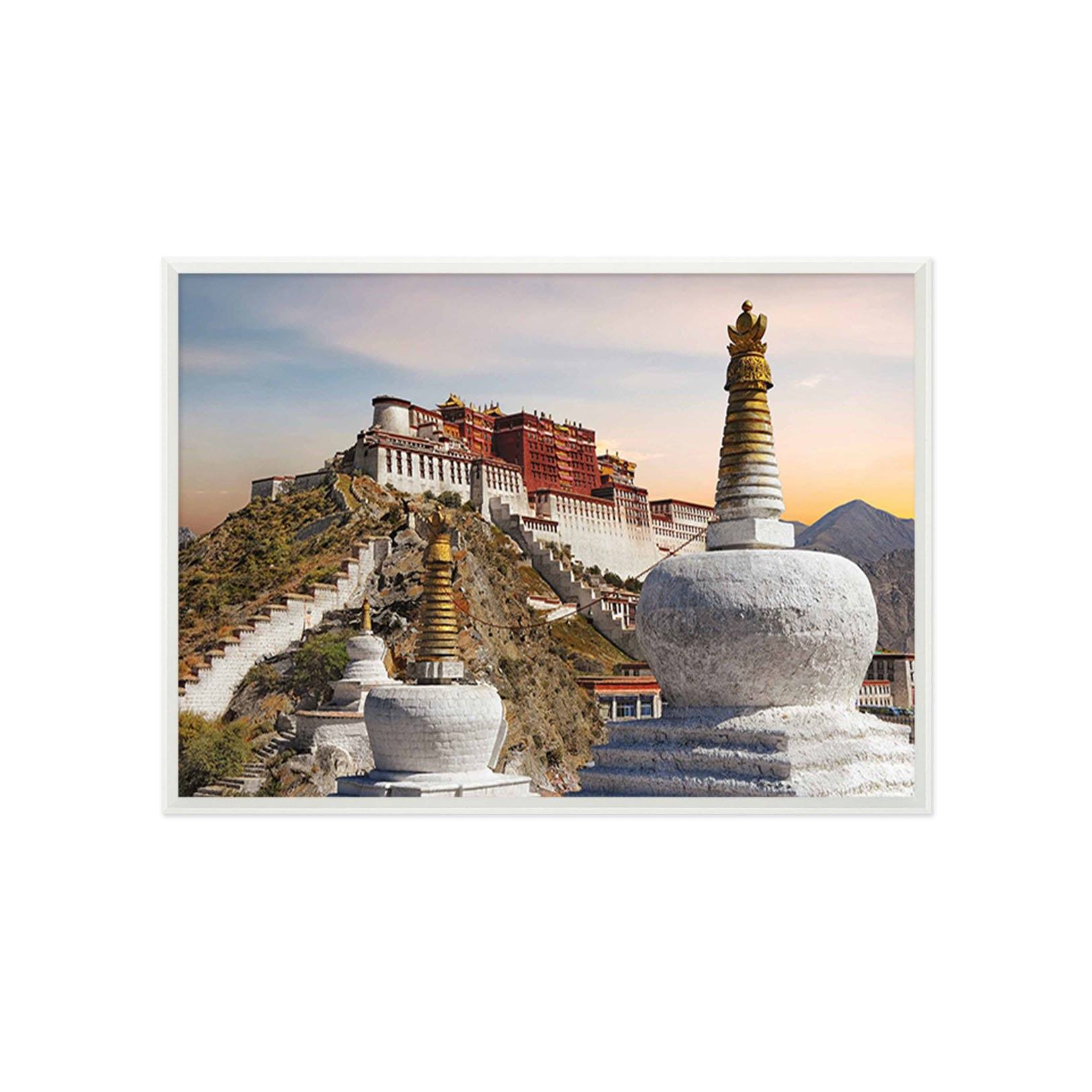 3D Beautiful Palace 080 Fake Framed Print Painting Wallpaper AJ Creativity Home