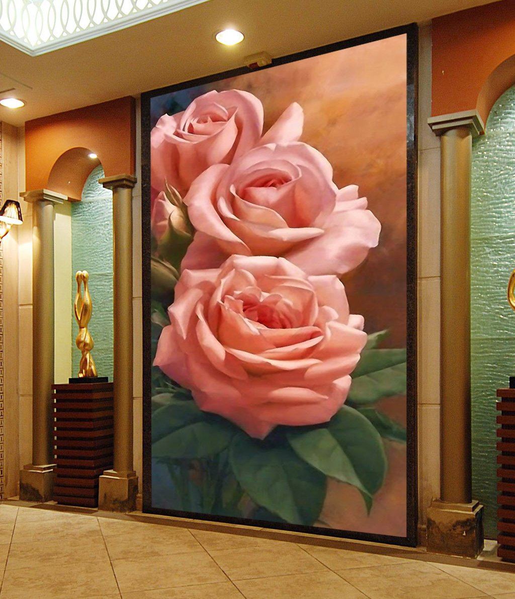 3D Rose 441 Wall Murals Wallpaper AJ Wallpaper 2
