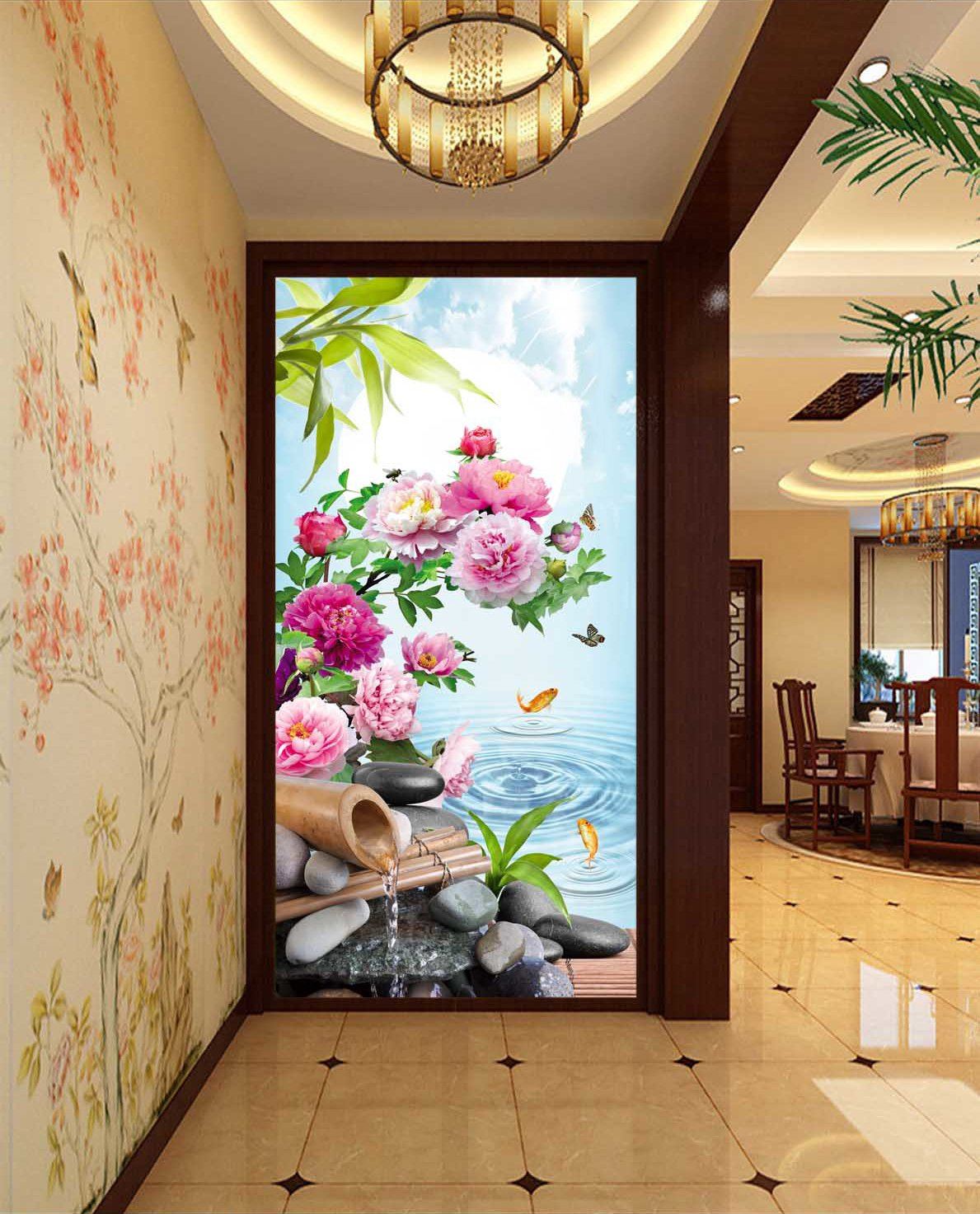 3D Safflower Fish 372 Wallpaper AJ Wallpaper