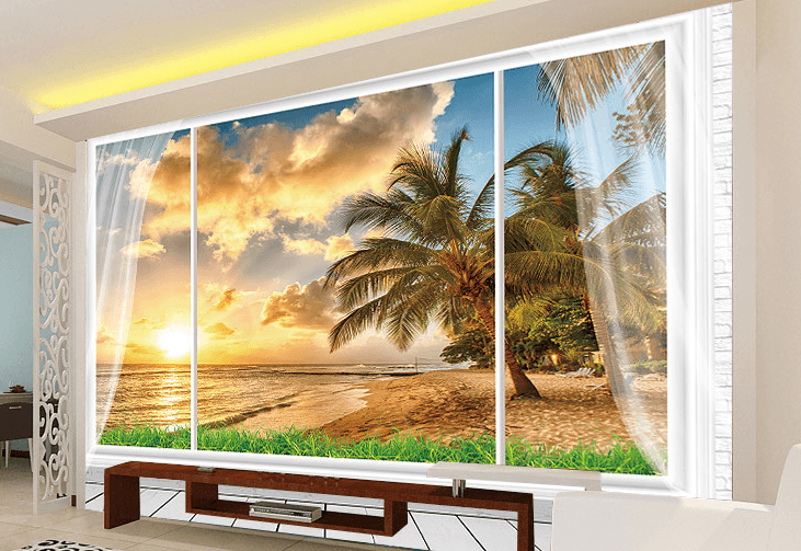 Beach Sunset 2 Wallpaper AJ Wallpaper