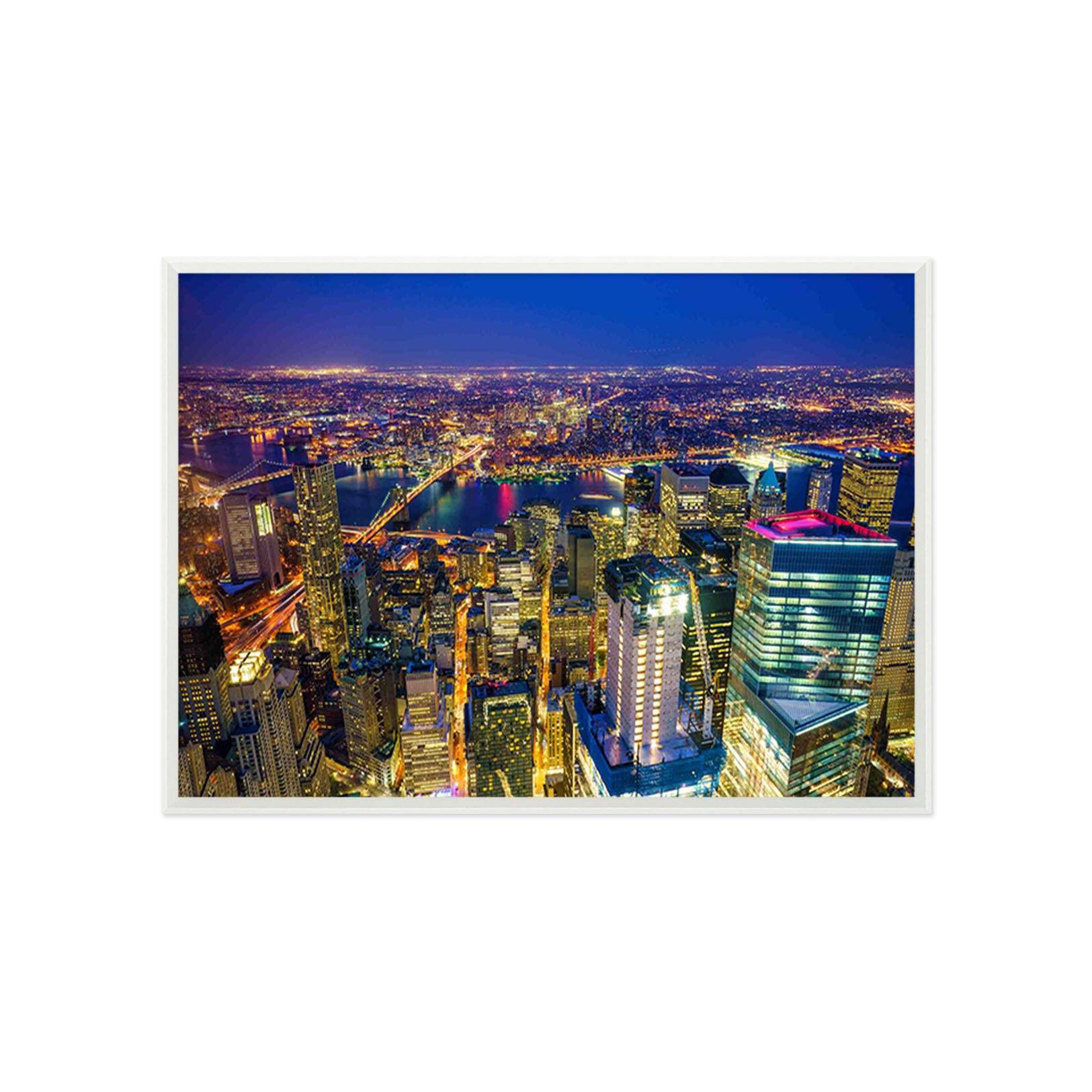 3D Big City 153 Fake Framed Print Painting Wallpaper AJ Creativity Home