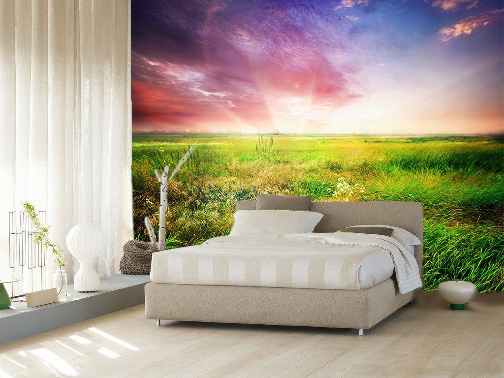 Beautiful Prairie Sunrise Wallpaper AJ Wallpaper