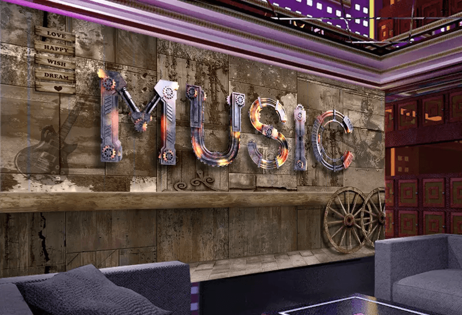 3D Iron Music 98 Wallpaper AJ Wallpaper 2