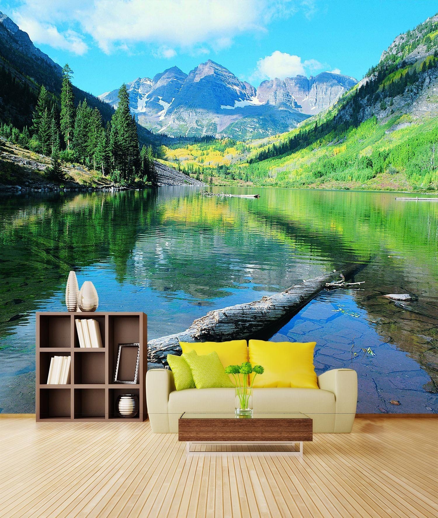 Valley Lake Wallpaper AJ Wallpaper