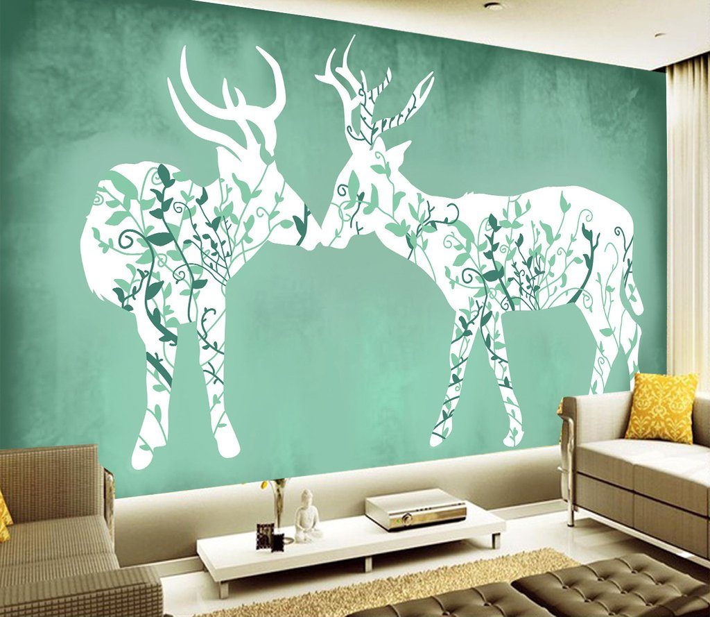 3D Elk 228 Wall Murals Wallpaper AJ Wallpaper 2