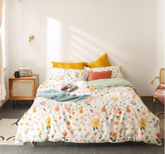 3D Floral 50035 Bed Pillowcases Quilt