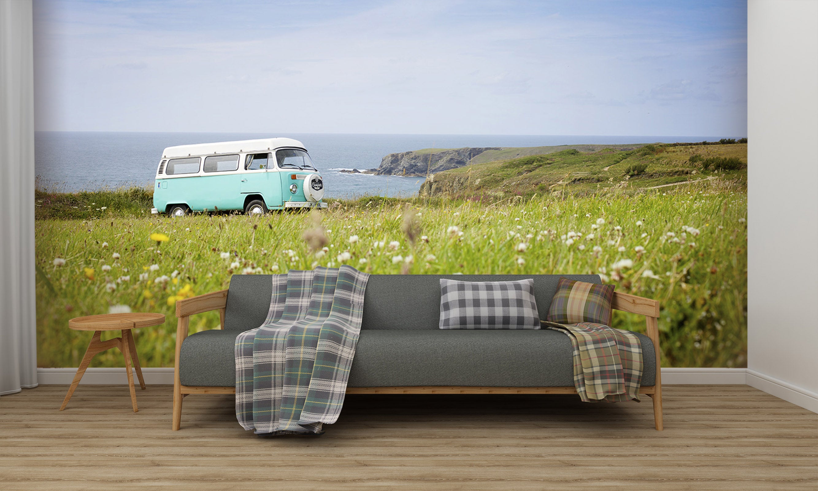 3D Prairie Bus 204 Vehicle Wall Murals