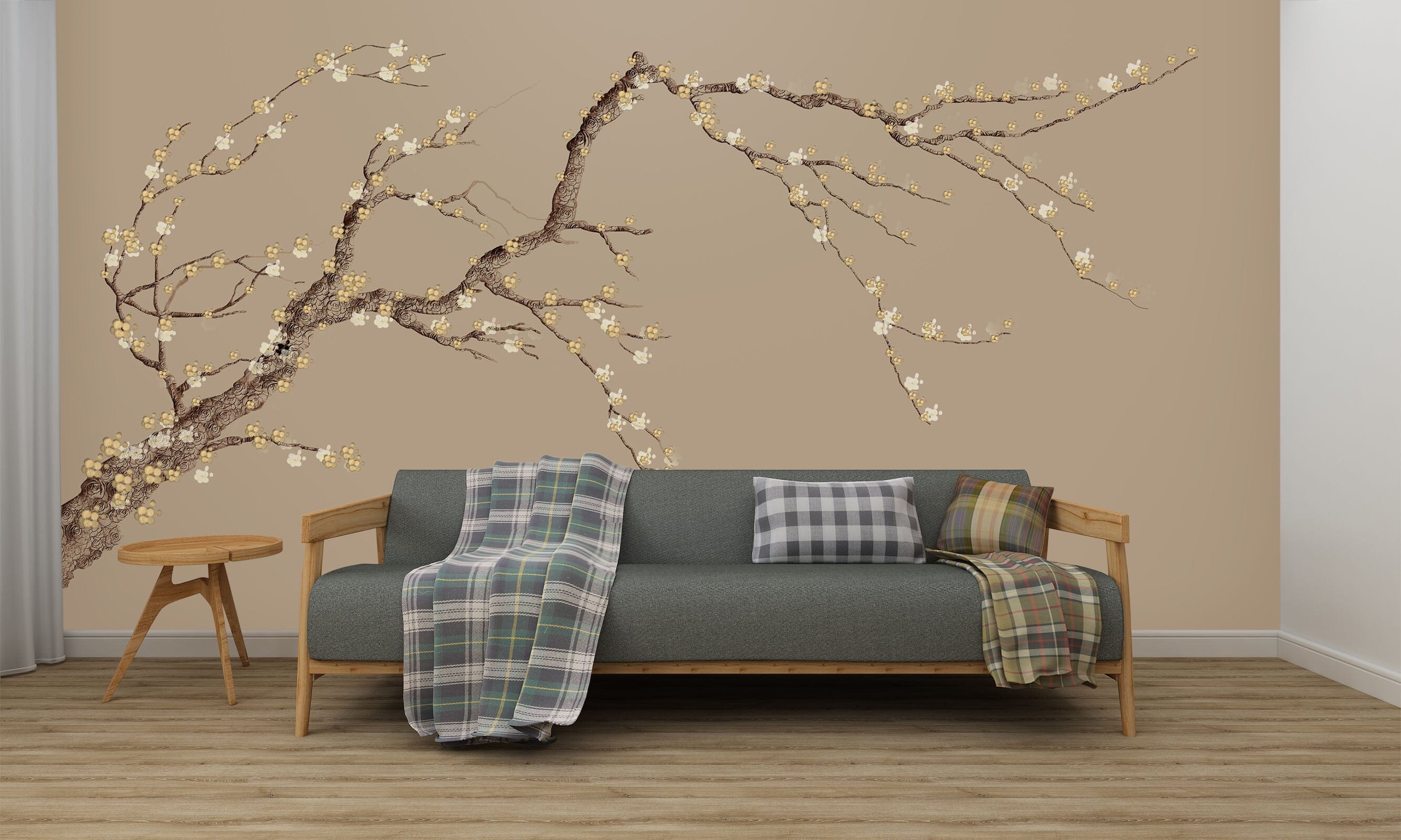 3D Twig Bend 1448 Wall Murals Wallpaper AJ Wallpaper 2