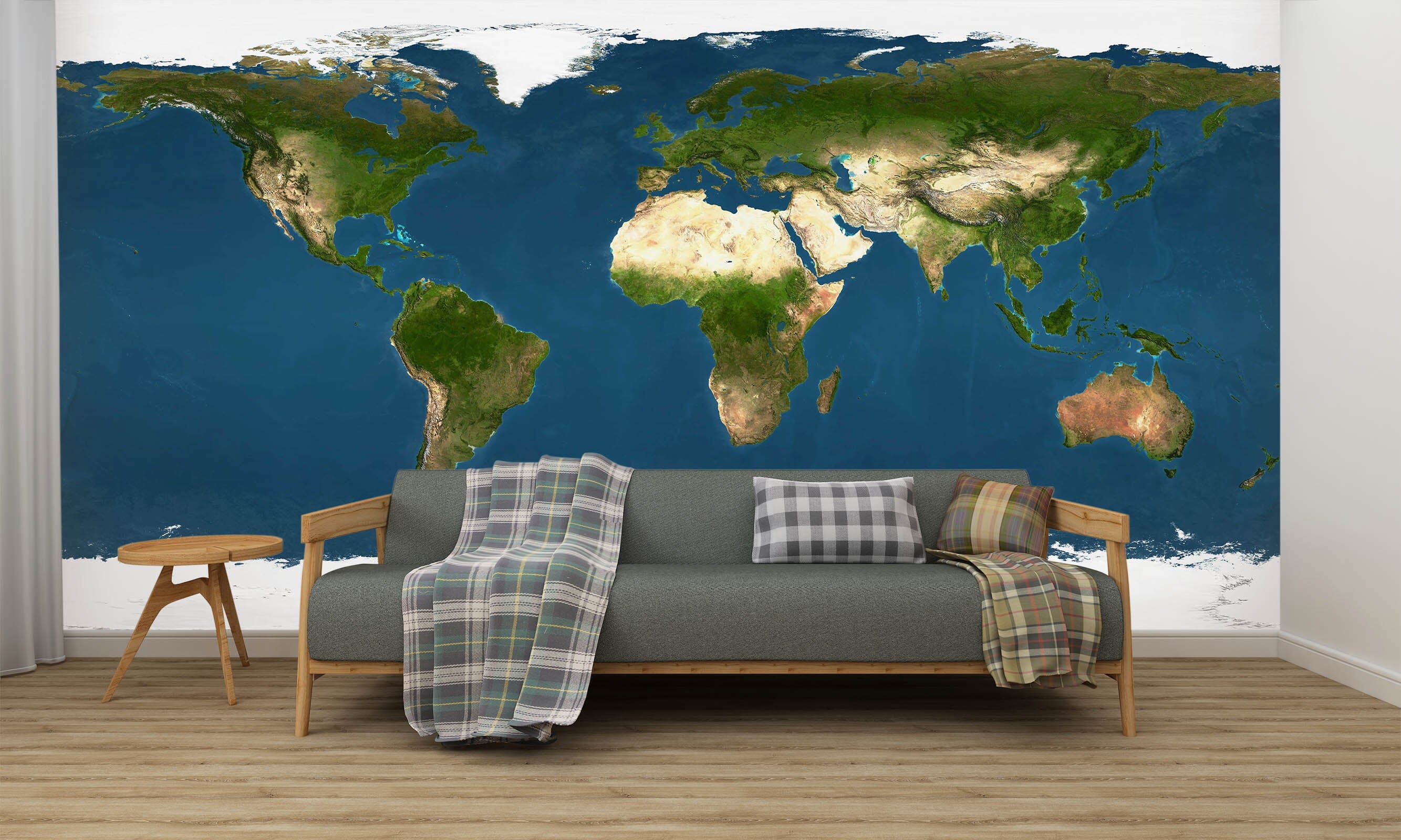 3D Island Forest 2159 World Map Wall Murals Wallpaper AJ Wallpaper 2