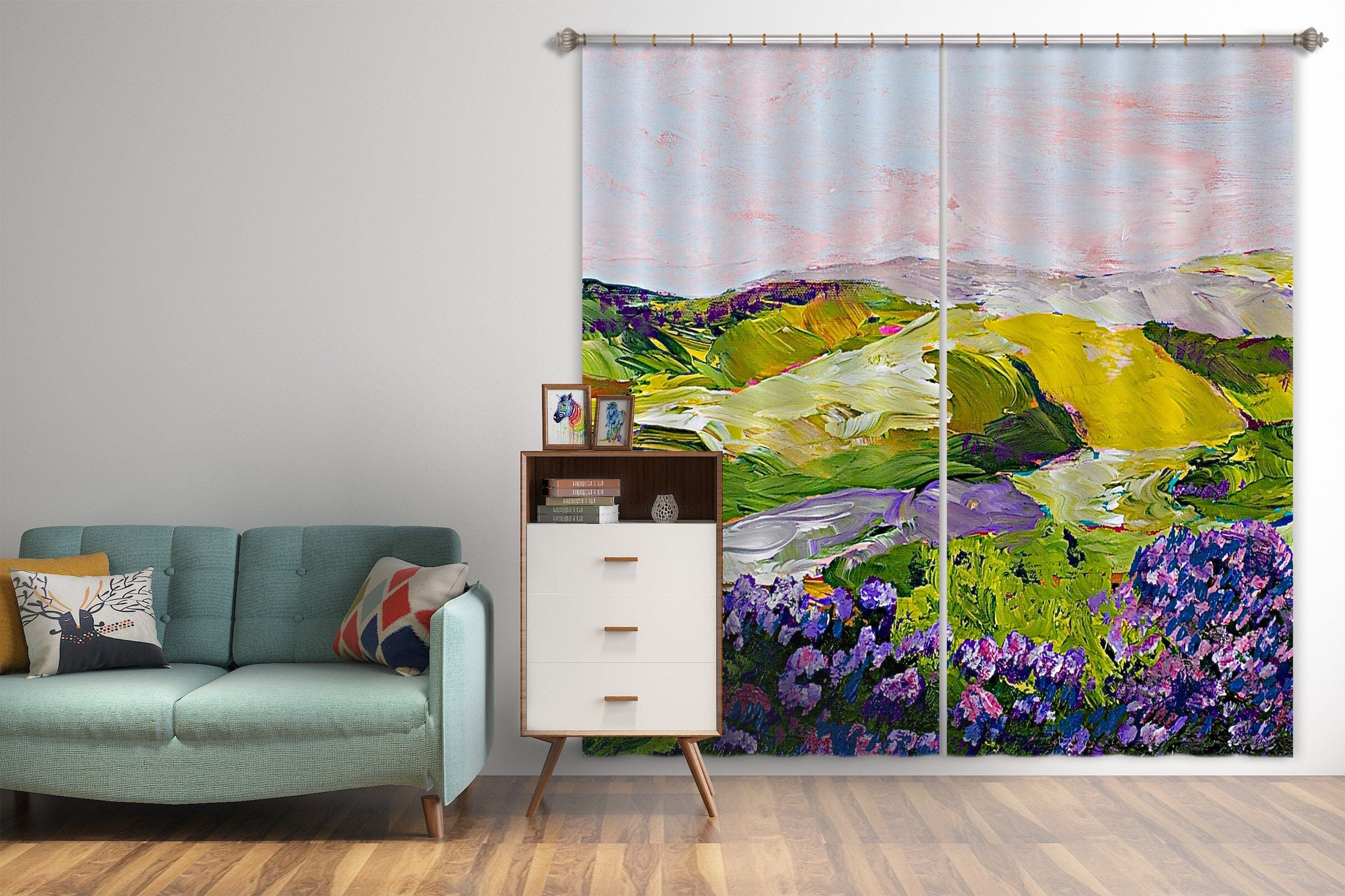 3D Small Hill 171 Allan P. Friedlander Curtain Curtains Drapes Curtains AJ Creativity Home