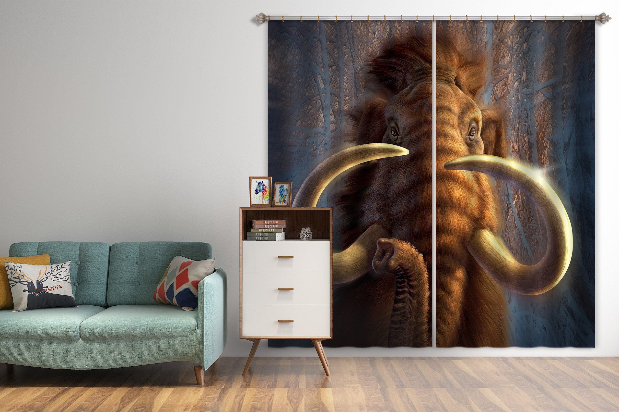 3D Ivory 070 Jerry LoFaro Curtain Curtains Drapes Curtains AJ Creativity Home
