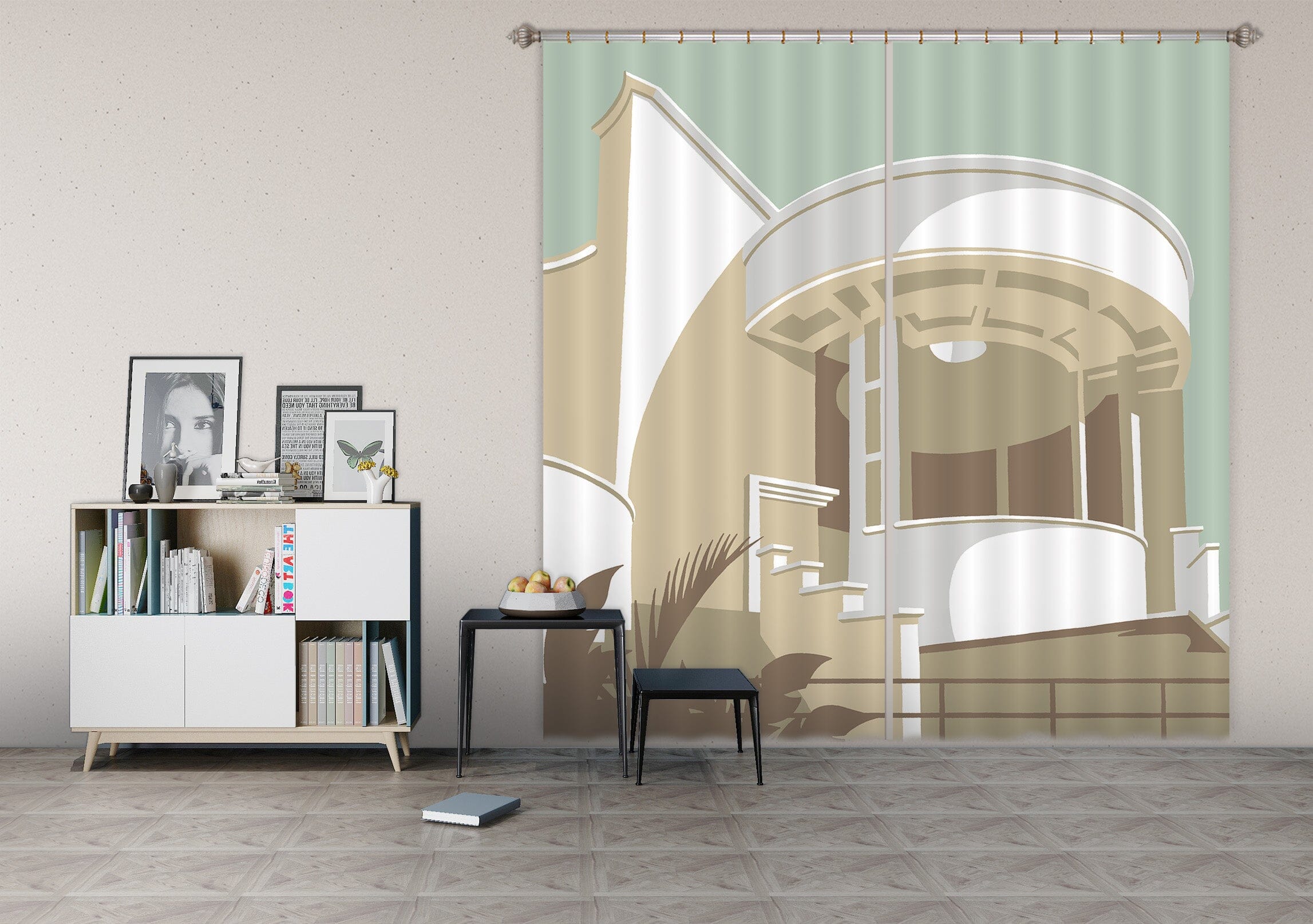 3D Tate St Ives 165 Steve Read Curtain Curtains Drapes Curtains AJ Creativity Home