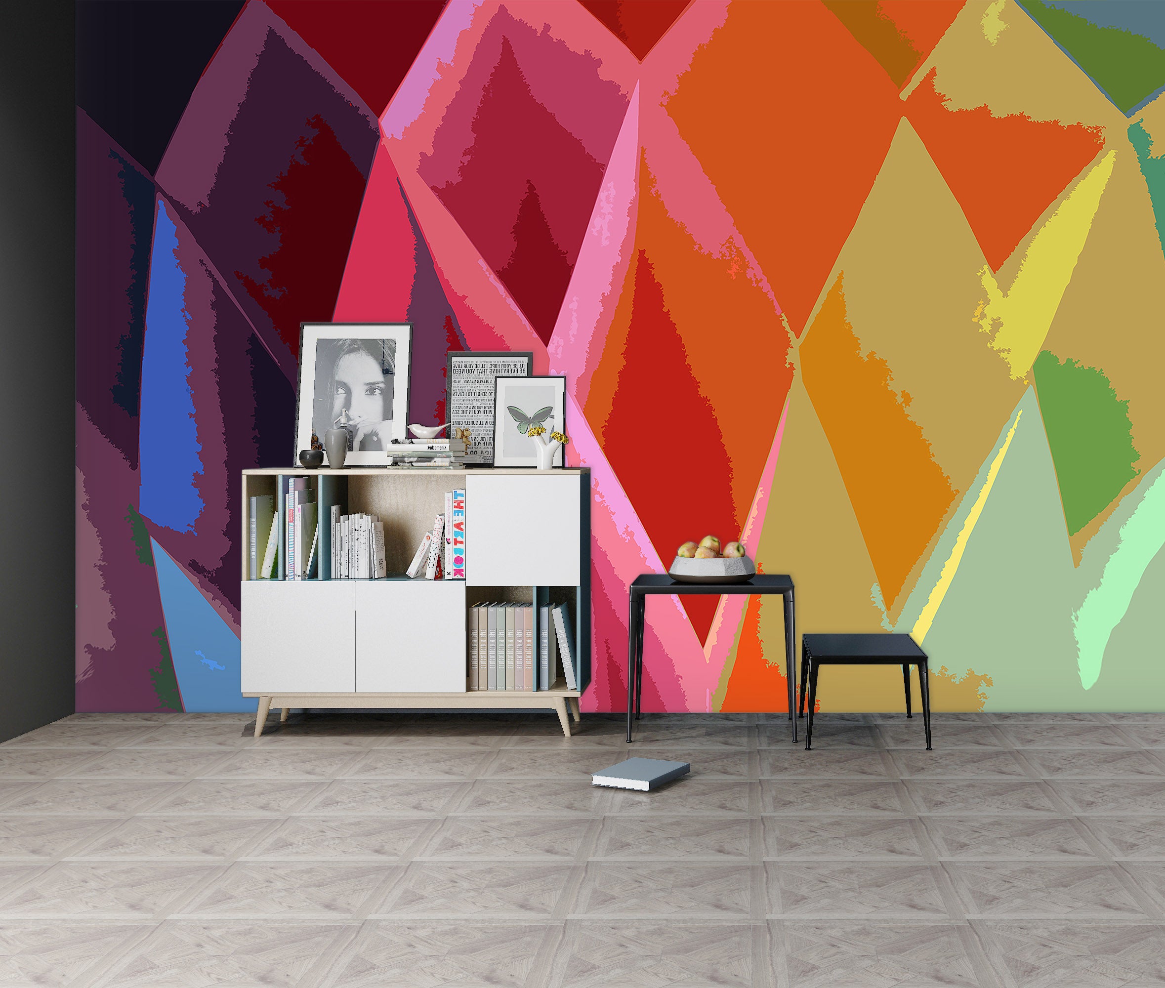 3D Pineapple 70110 Shandra Smith Wall Mural Wall Murals