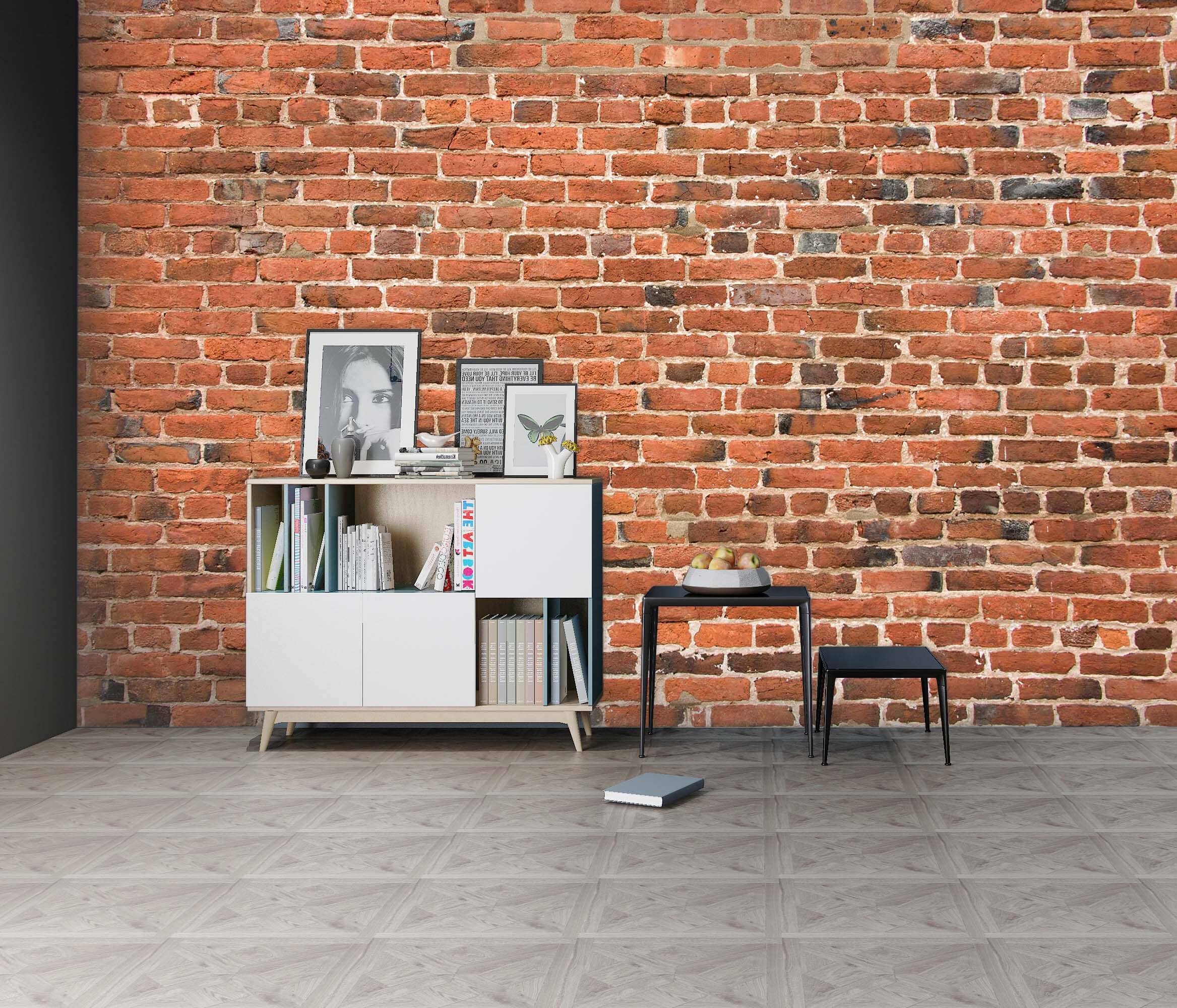 3D Red Brick Wall 134 Wall Murals Wallpaper AJ Wallpaper 2