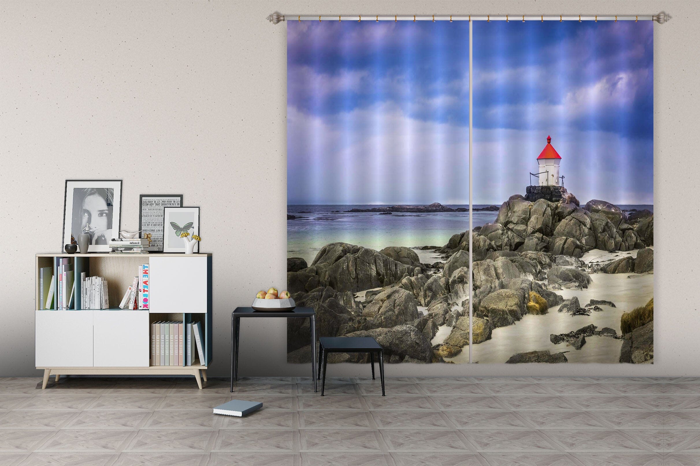 3D Stone House 139 Marco Carmassi Curtain Curtains Drapes Curtains AJ Creativity Home