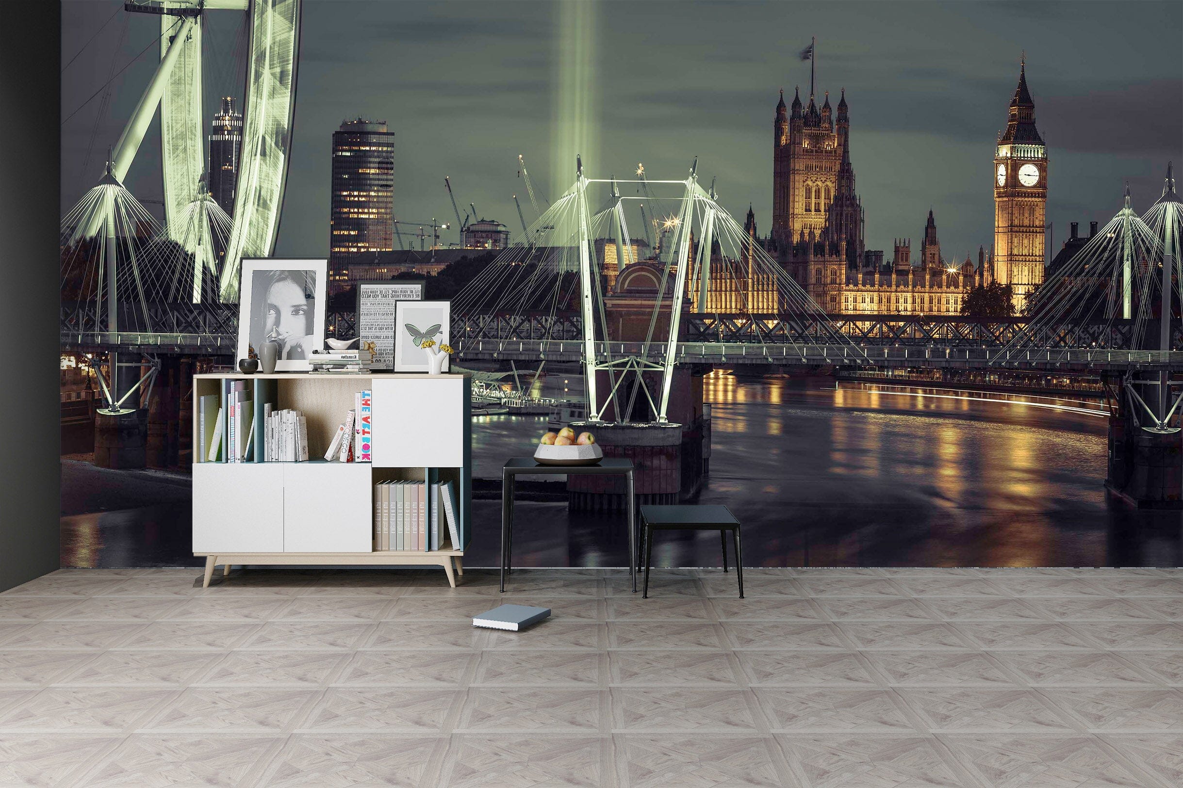 3D Silent City 1425 Assaf Frank Wall Mural Wall Murals Wallpaper AJ Wallpaper 2