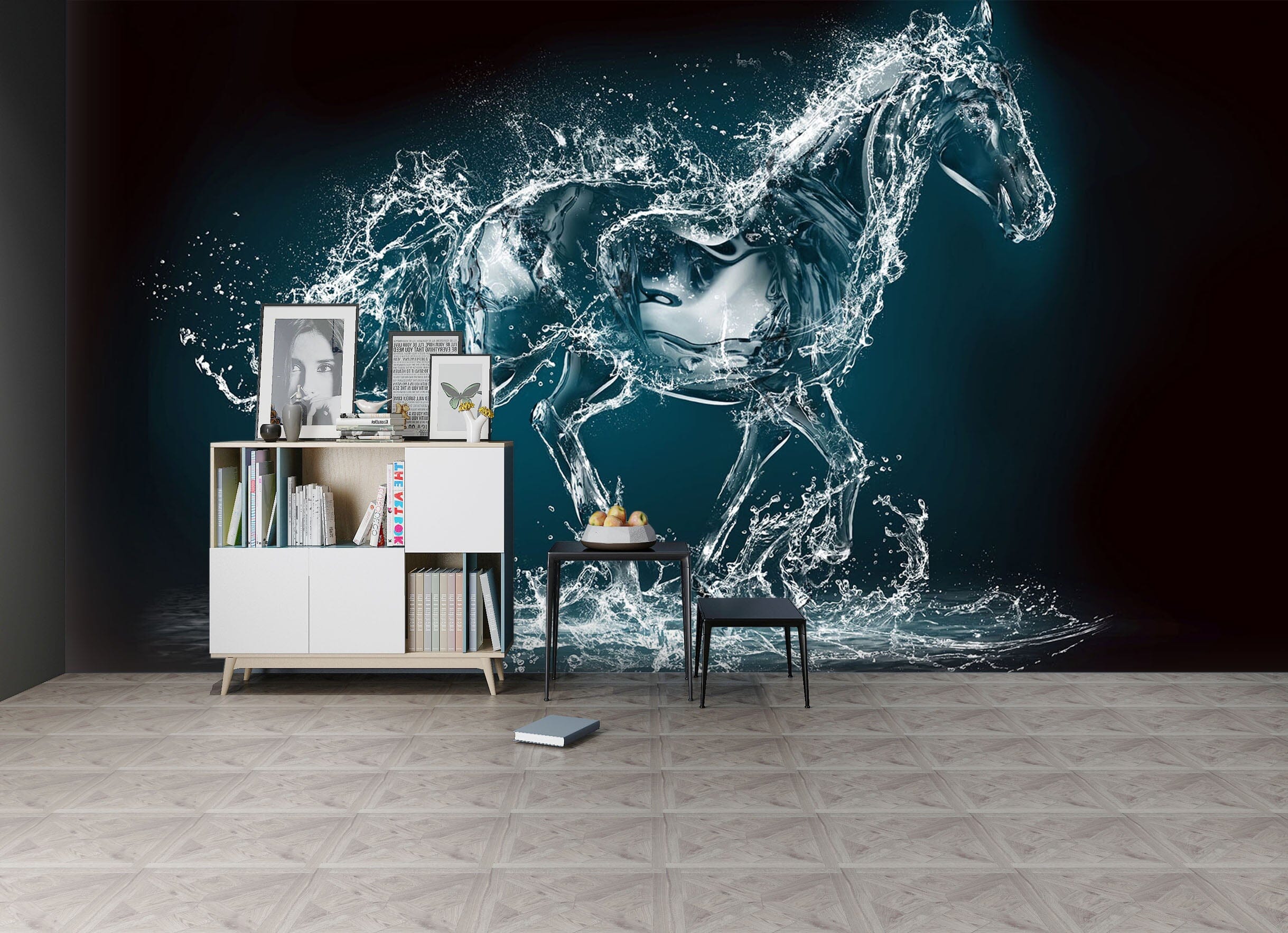 3D Transparent Horse 253 Wall Murals Wallpaper AJ Wallpaper 2