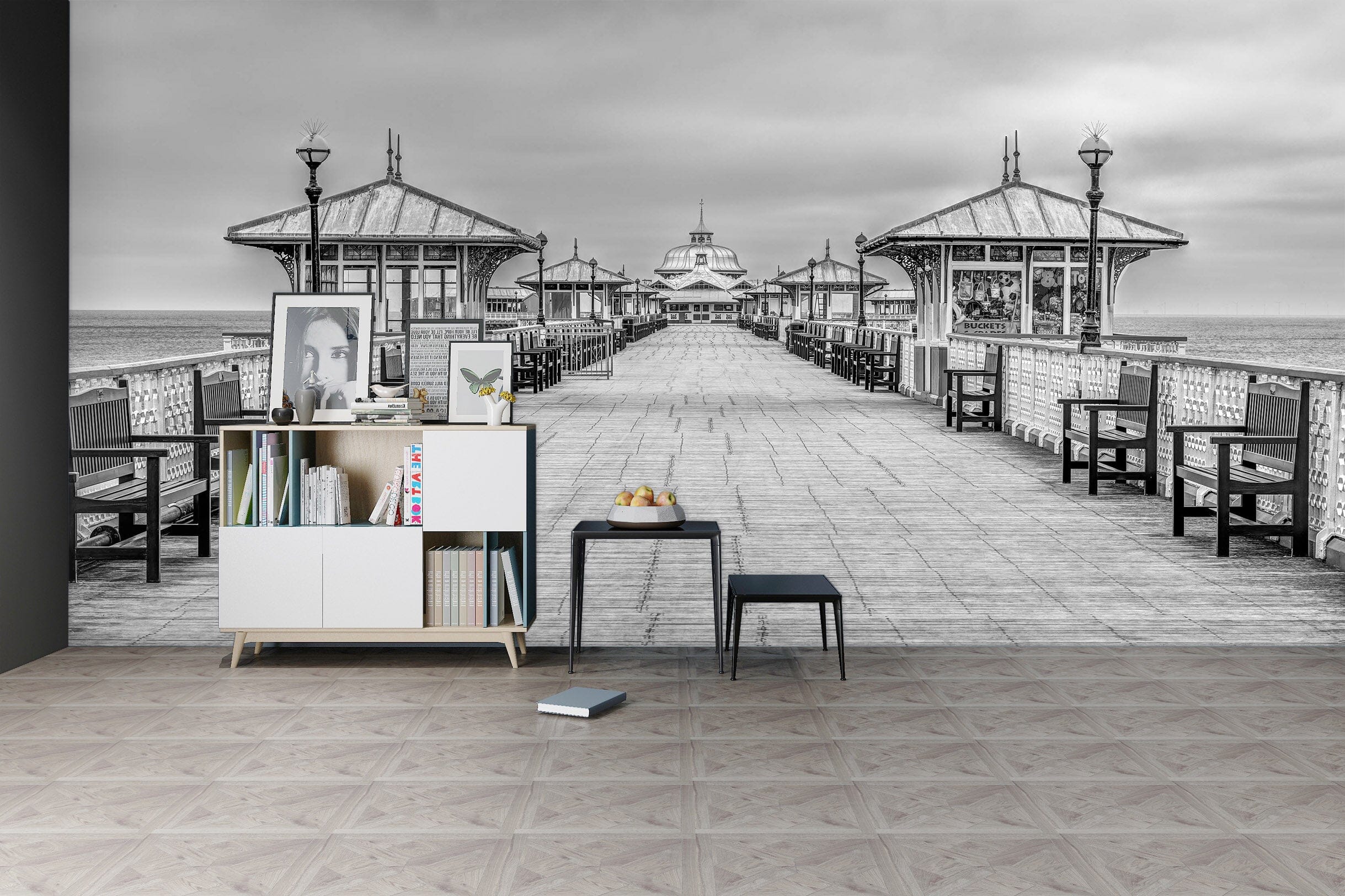 3D Stone Bridge 1434 Assaf Frank Wall Mural Wall Murals Wallpaper AJ Wallpaper 2