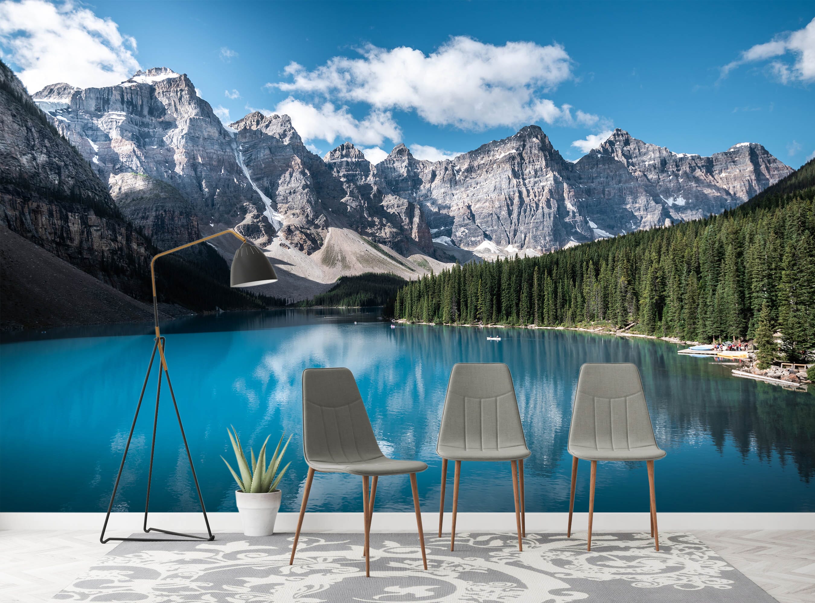 3D Snow Mountain Forest 40 Wall Murals Wallpaper AJ Wallpaper 2