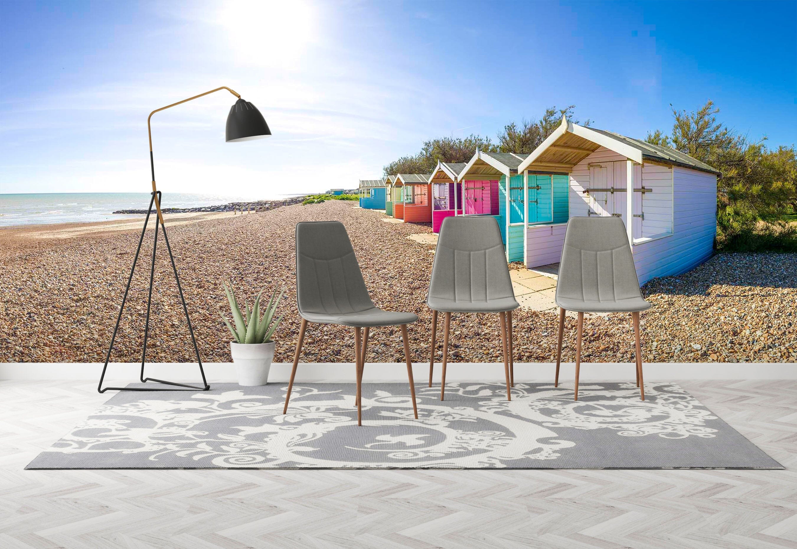 3D Sunny Beach 1422 Assaf Frank Wall Mural Wall Murals Wallpaper AJ Wallpaper 2