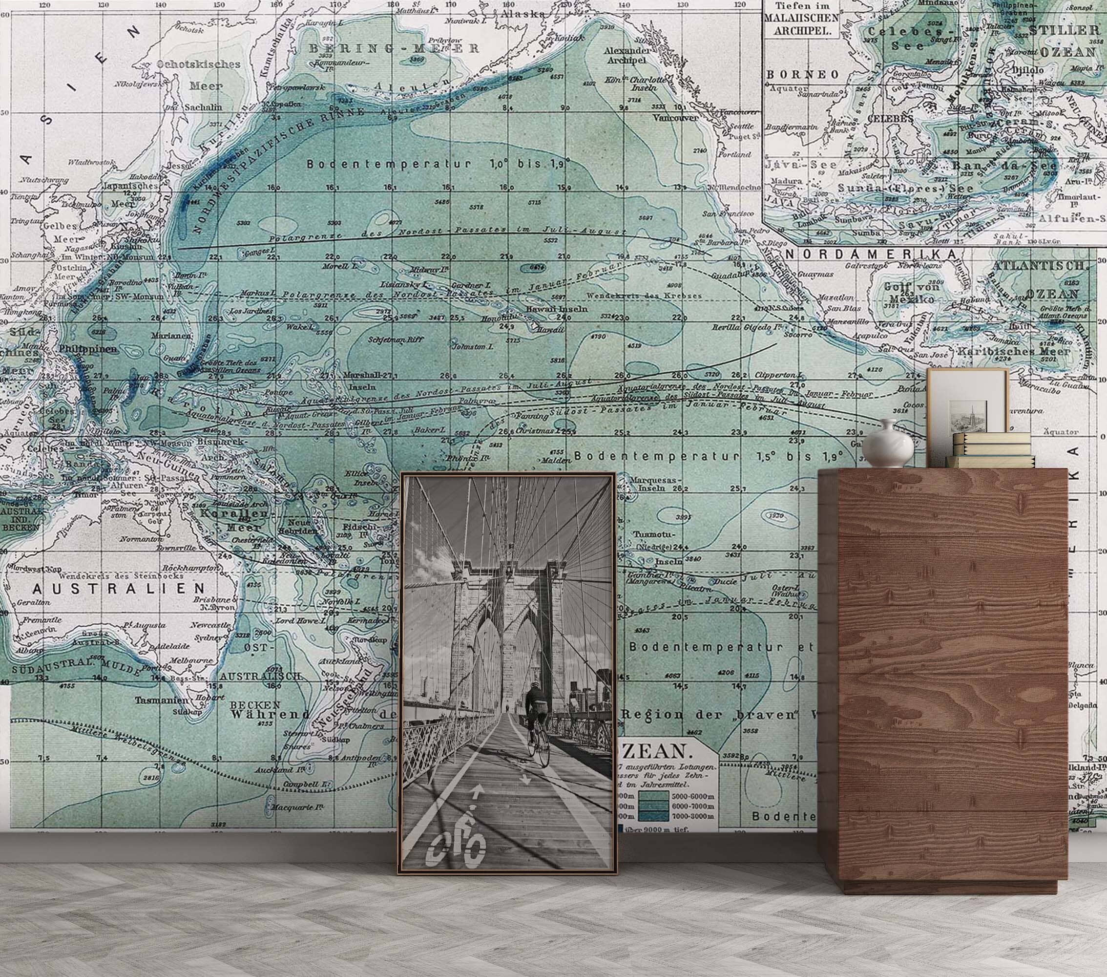 3D Green World Map 118 Wall Murals Wallpaper AJ Wallpaper 2