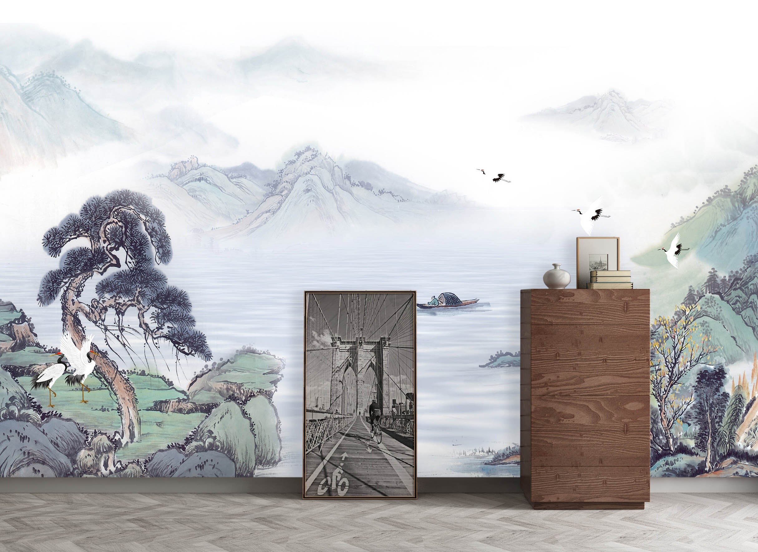 3D White Valley 1622 Wall Murals Wallpaper AJ Wallpaper 2