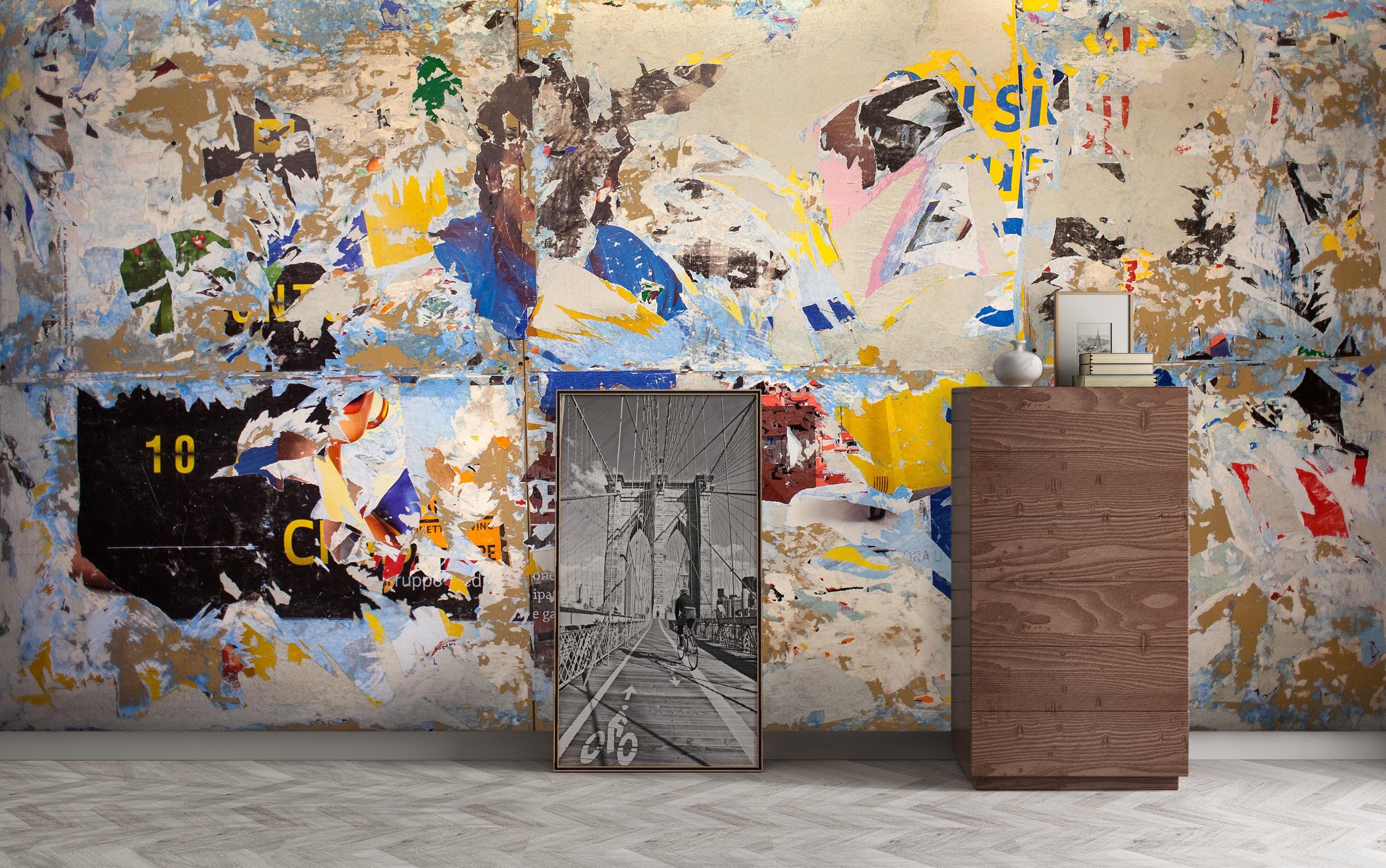 3D Shabby Poster 88 Wall Murals Wallpaper AJ Wallpaper 2