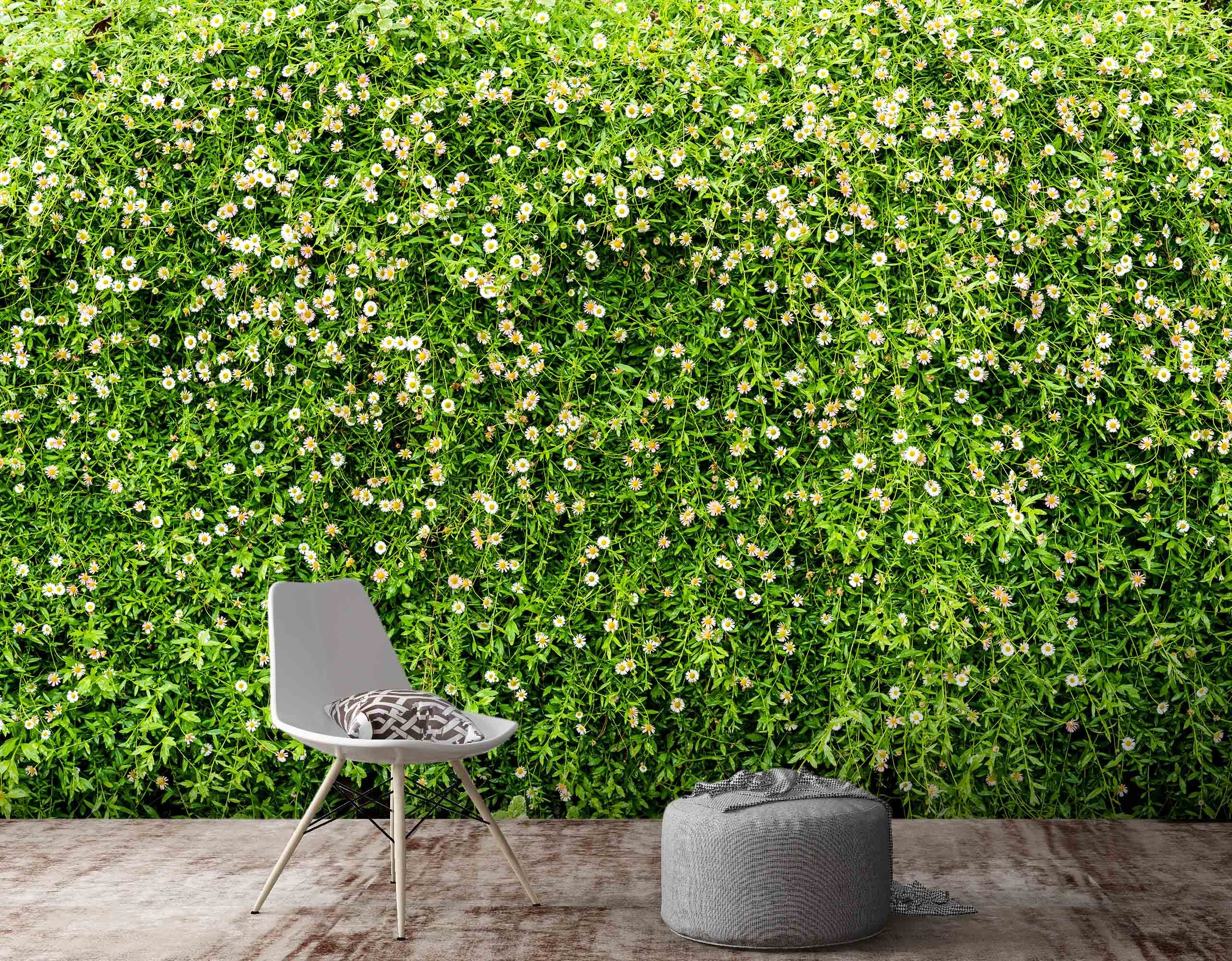 3D Green Plant Wall 1534 Wallpaper AJ Wallpaper 2