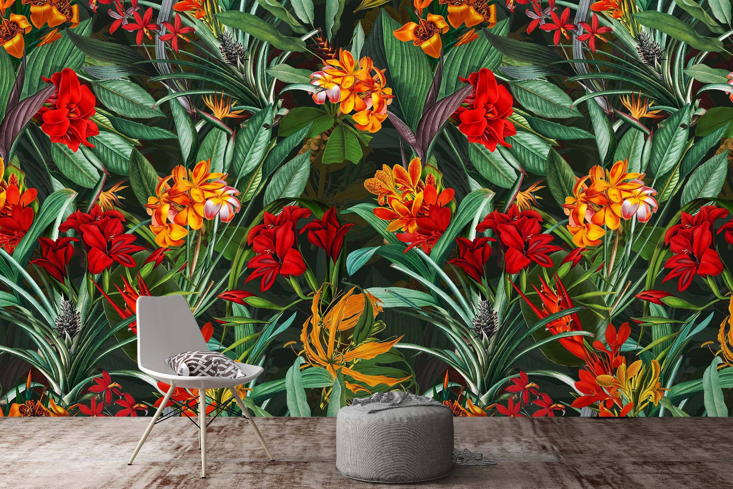 3D Flower Field 115 Uta Naumann Wall Mural Wall Murals Wallpaper AJ Wallpaper 2