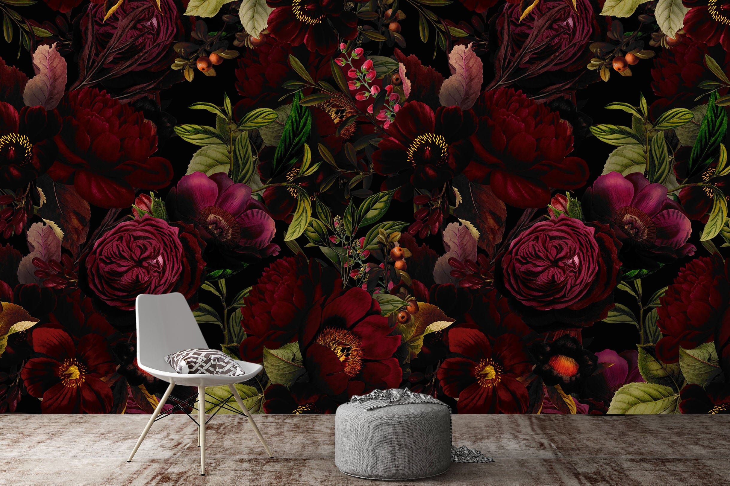 3D Night Garden 177 Uta Naumann Wall Mural Wall Murals Wallpaper AJ Wallpaper 2