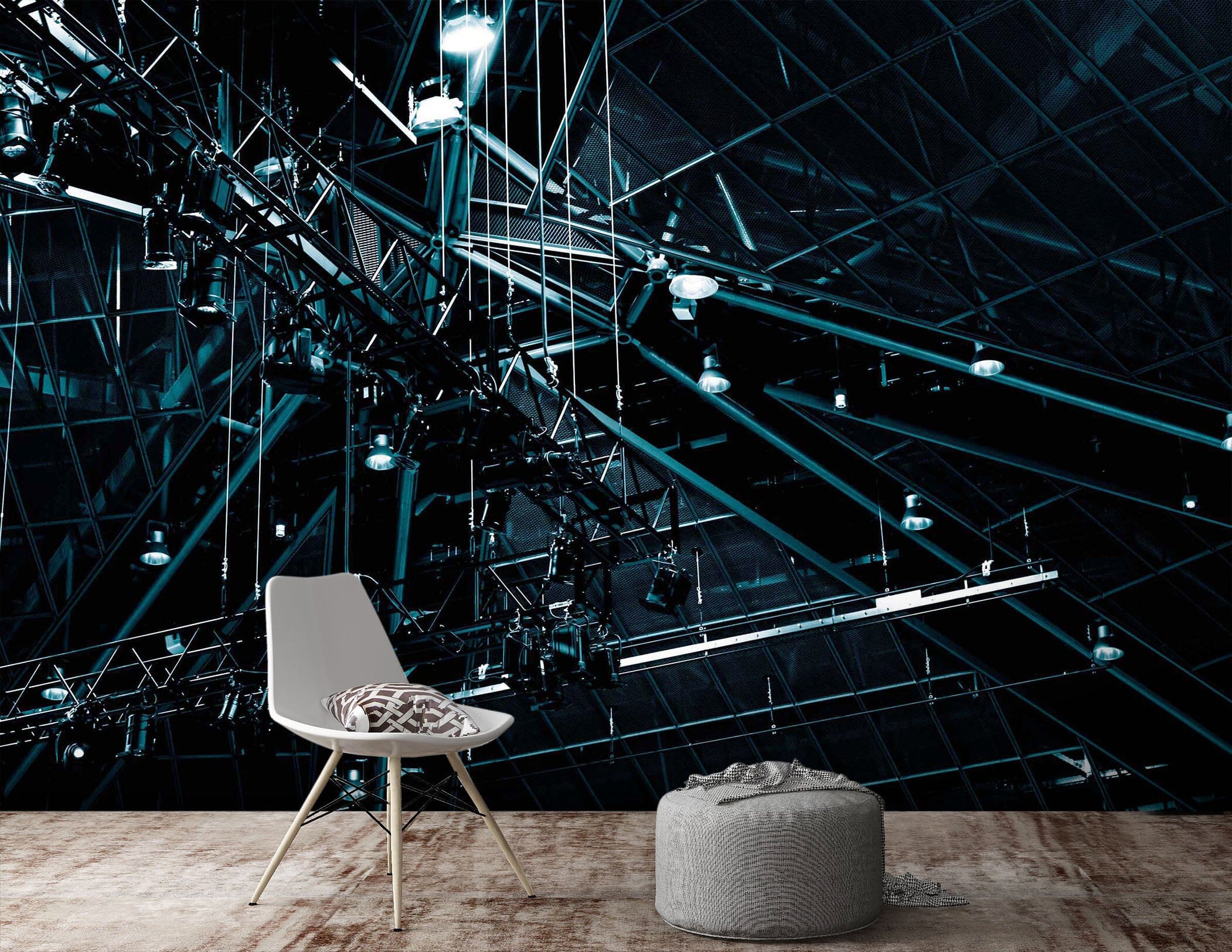 3D Raindrop Metal 108 Noirblanc777 Wall Mural Wall Murals Wallpaper AJ Wallpaper 2