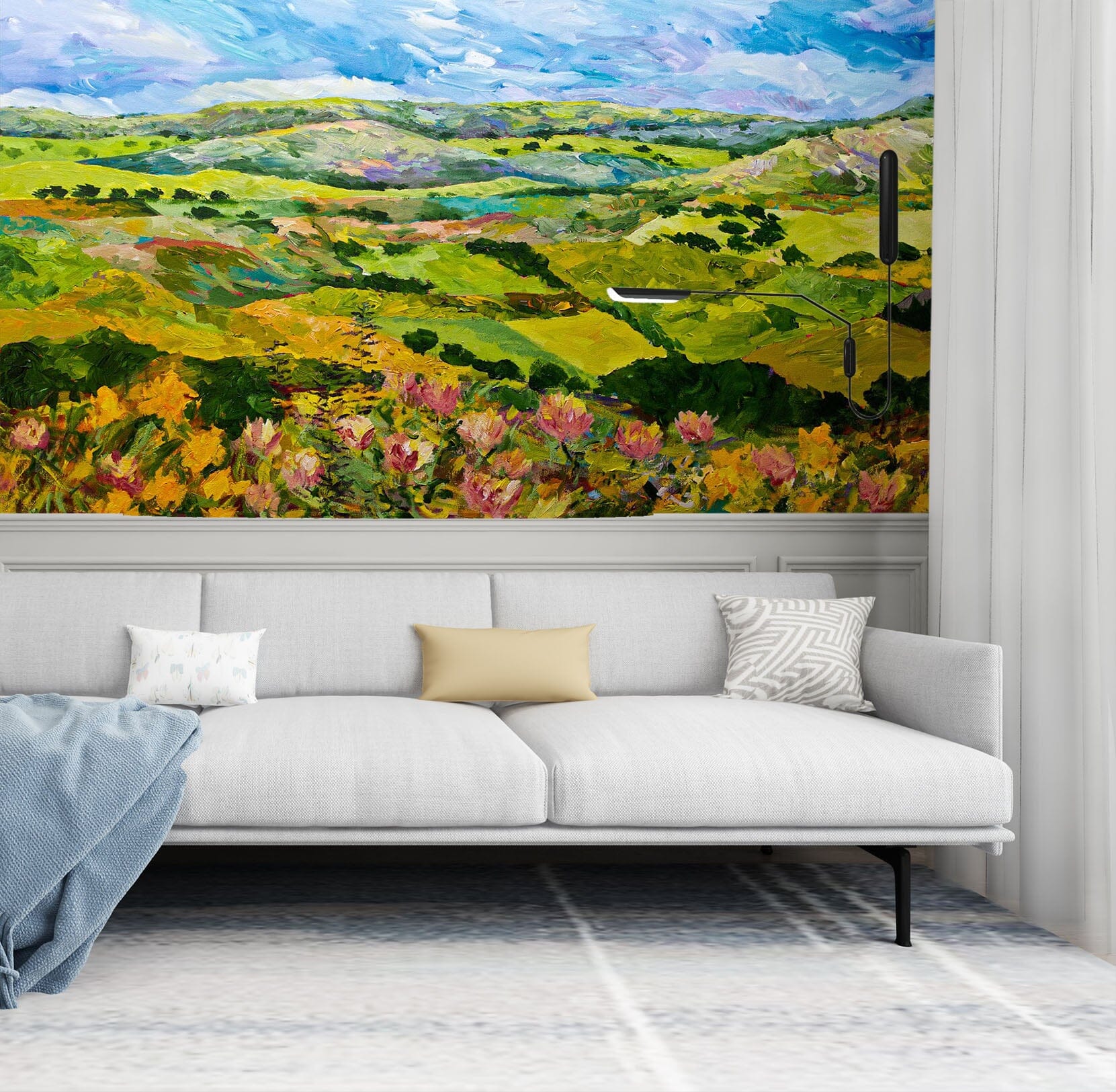 3D Field 107 Allan P. Friedlander Wall Mural Wall Murals Wallpaper AJ Wallpaper 2