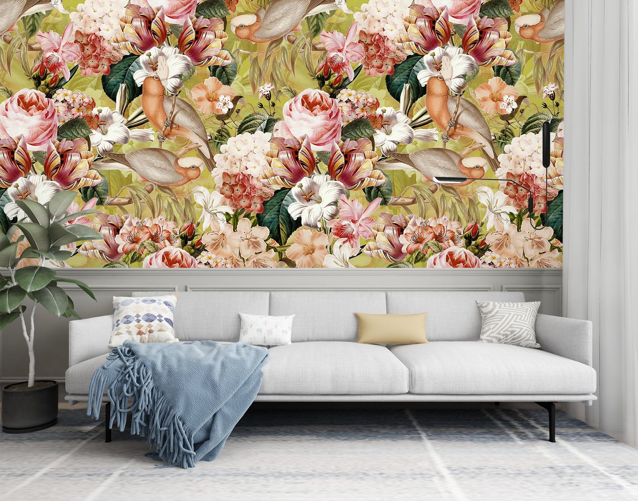 3D Flower Estate 118 Uta Naumann Wall Mural Wall Murals Wallpaper AJ Wallpaper 2