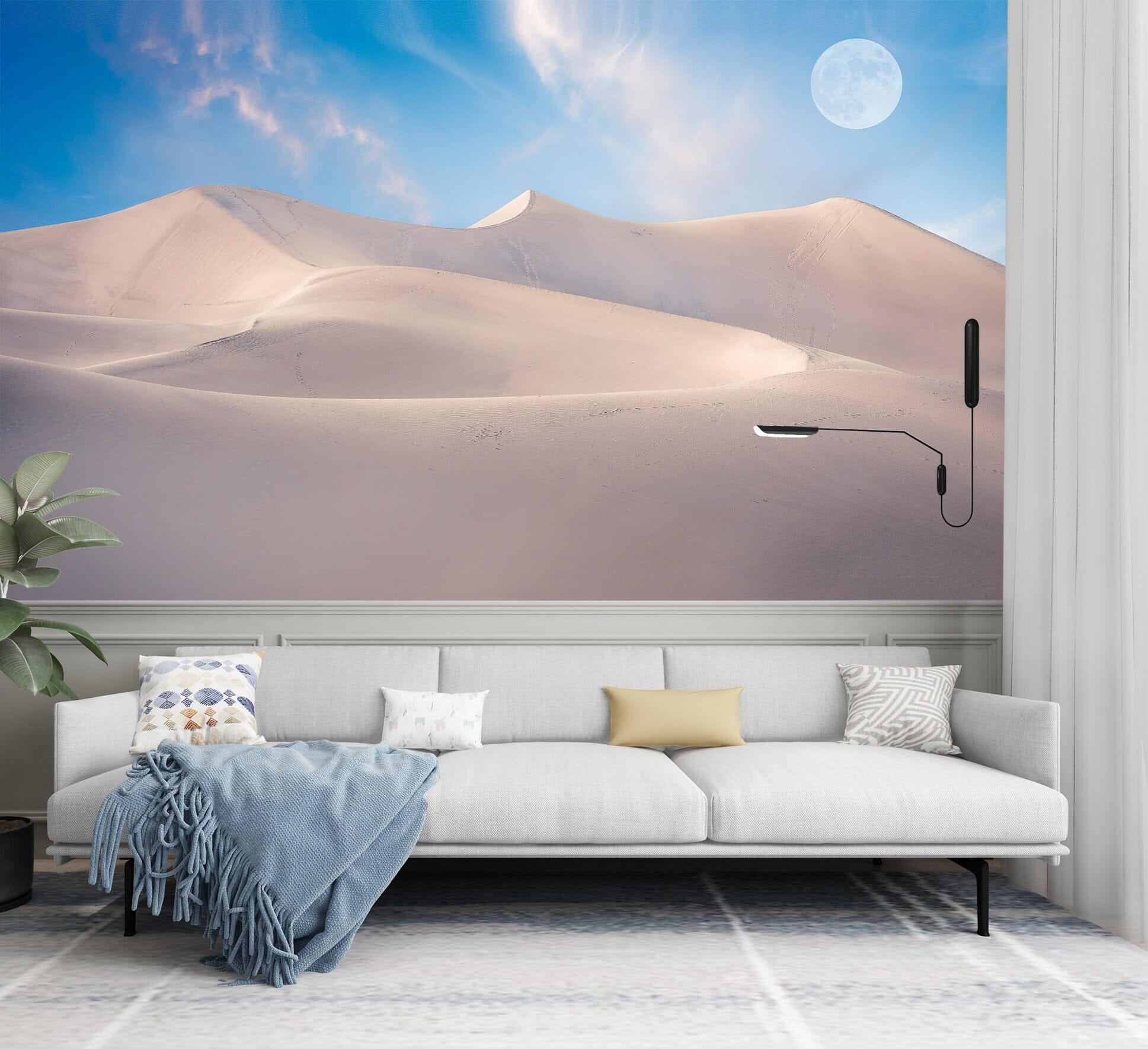3D White Desert 1451 Marco Carmassi Wall Mural Wall Murals Wallpaper AJ Wallpaper 2