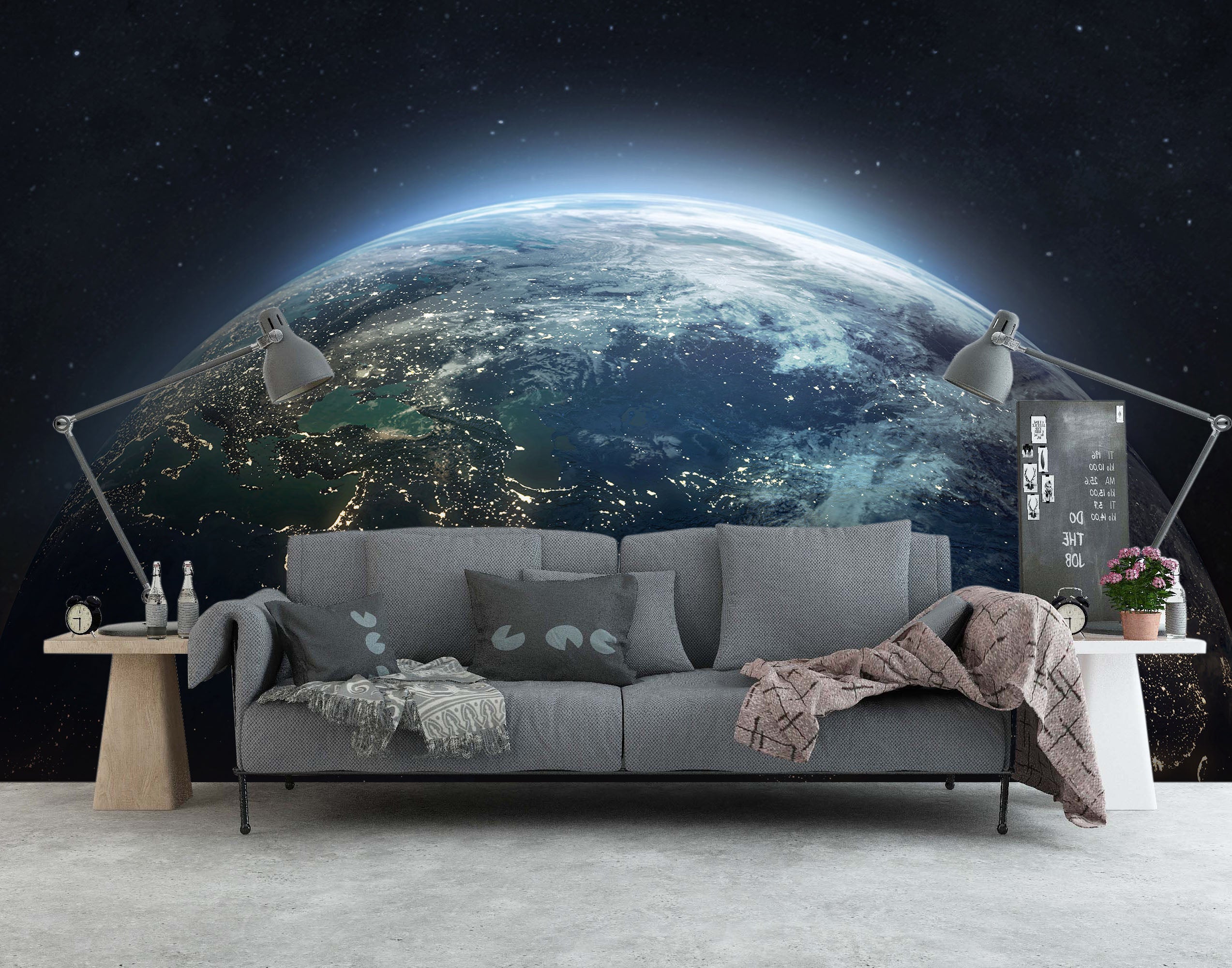 3D Earth 58187 Wall Murals