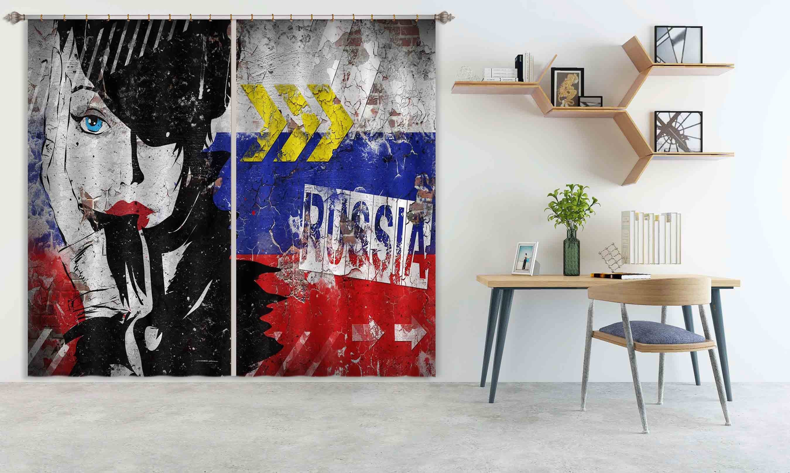 3D Playful Girl 770 Curtains Drapes Wallpaper AJ Wallpaper